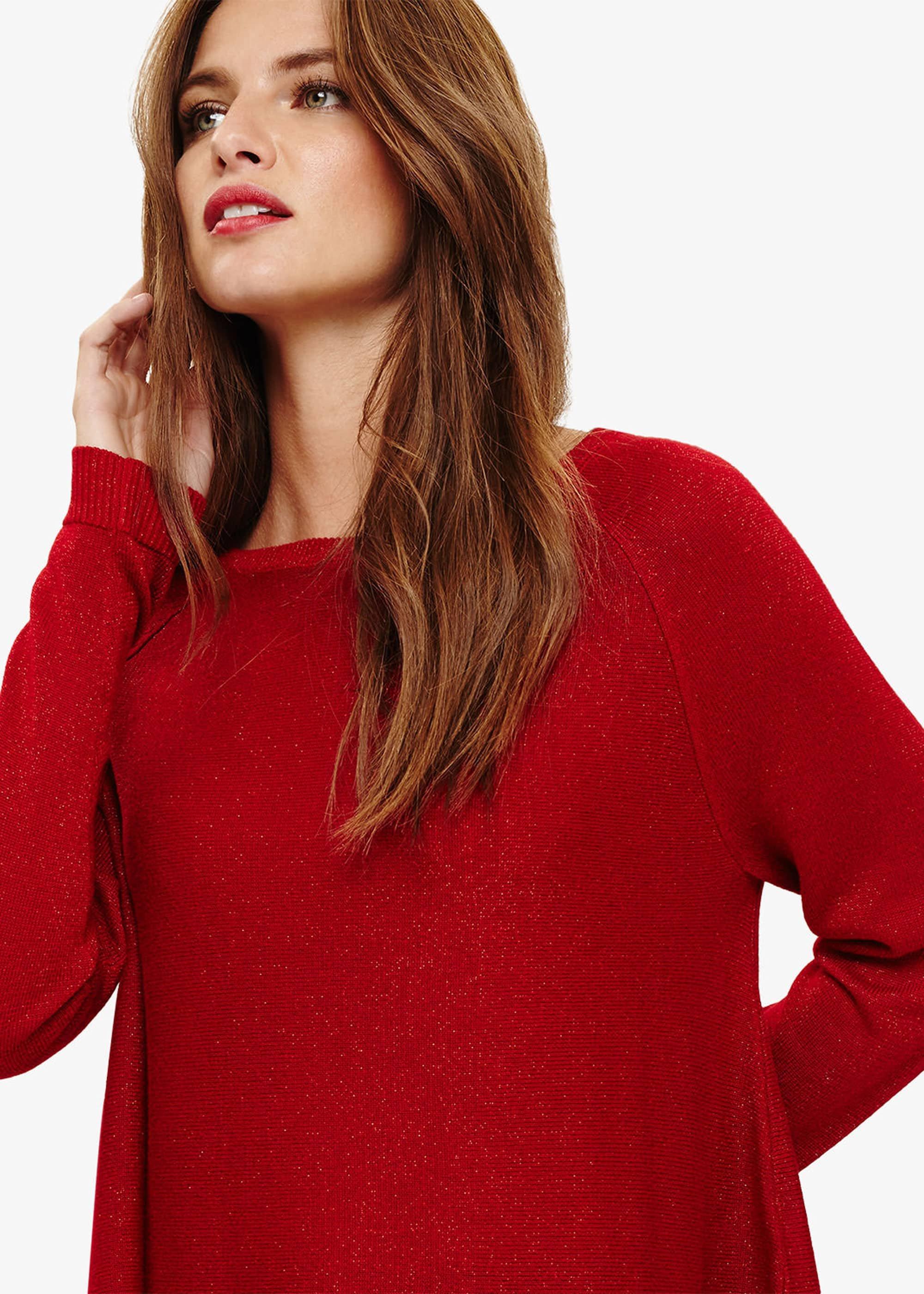 Terza Shimmer Swing Knitted Jumper