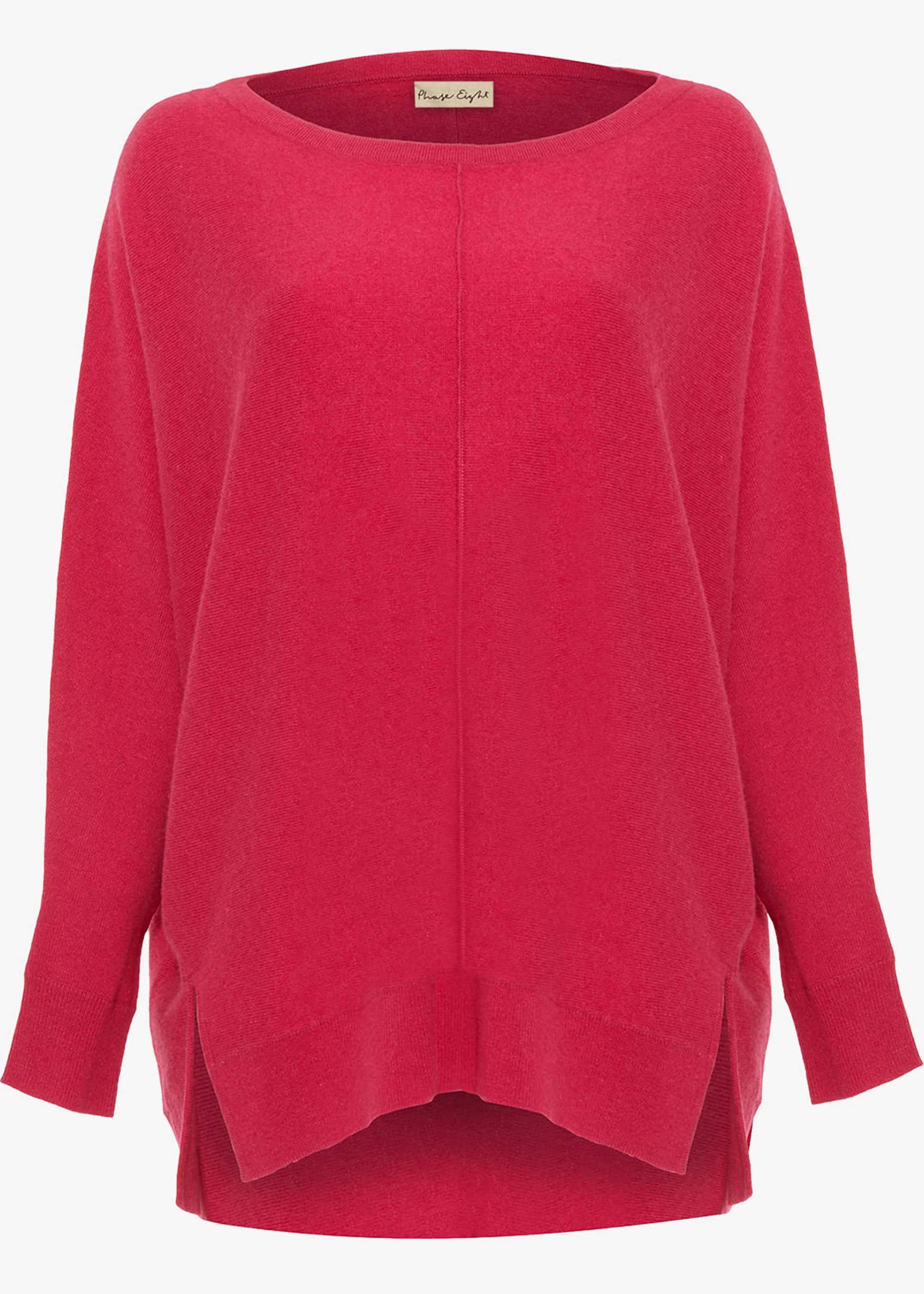 Eve Exposed Seam Boxy Knitted Jumper
