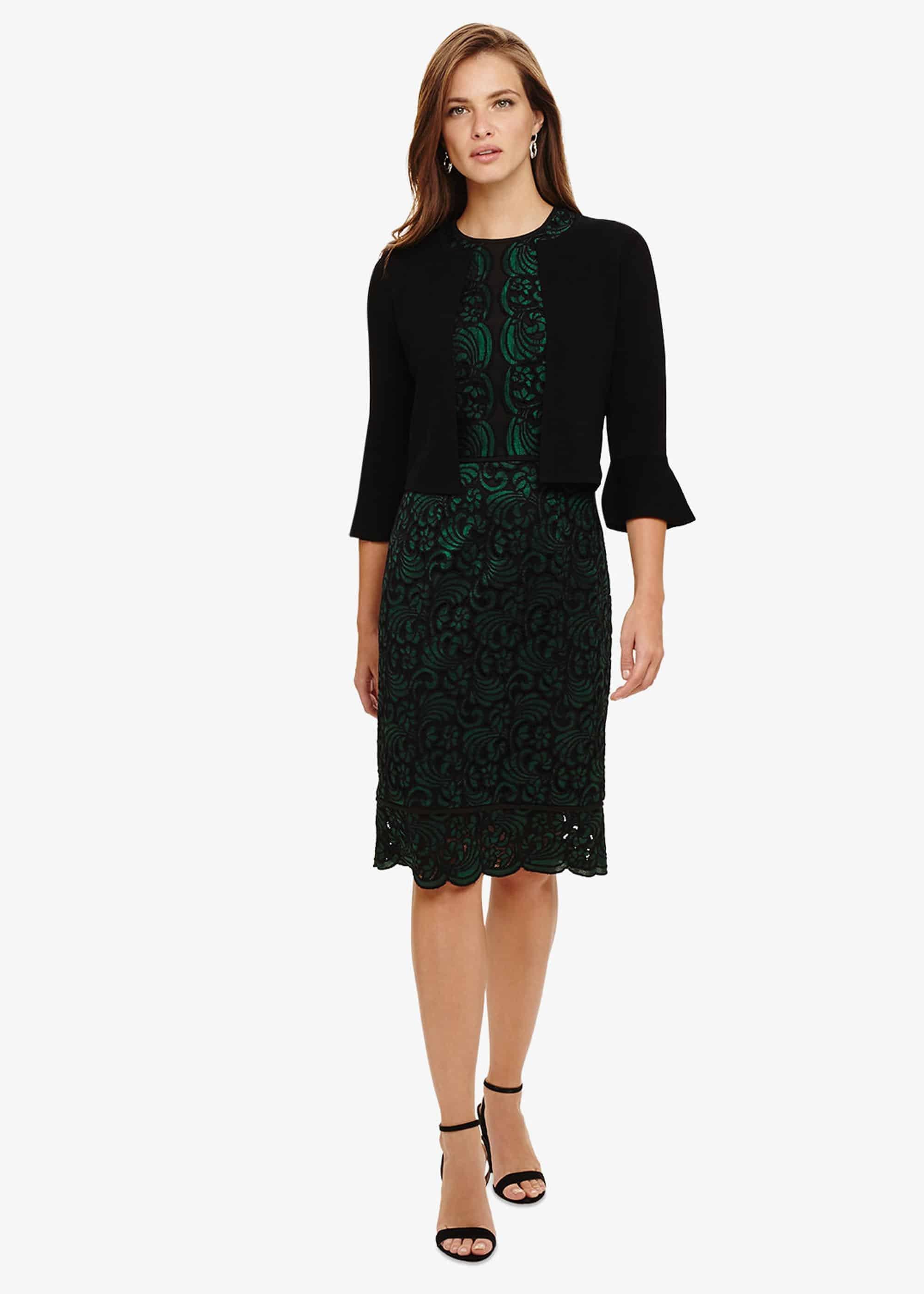Fabianna Flare Sleeve Knit Jacket