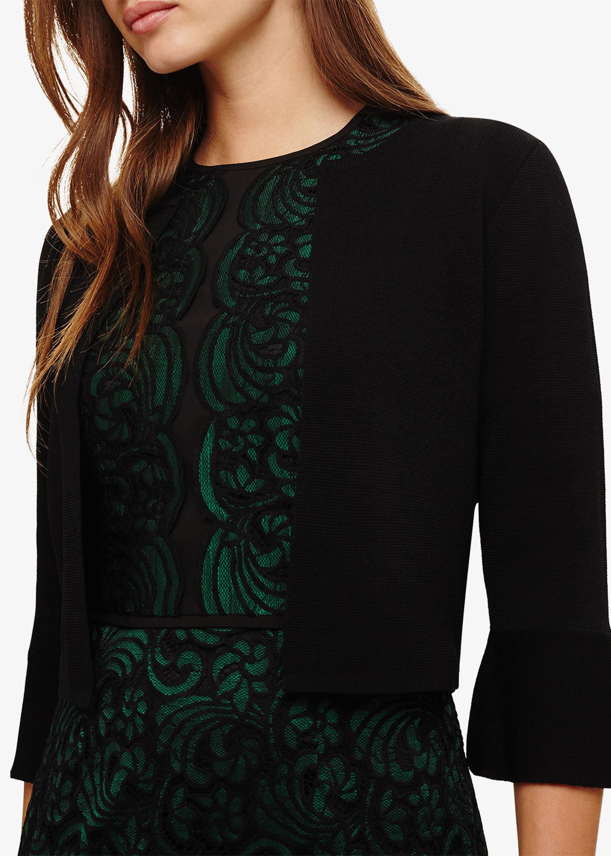 Fabianna Flare Sleeve Knit Jacket