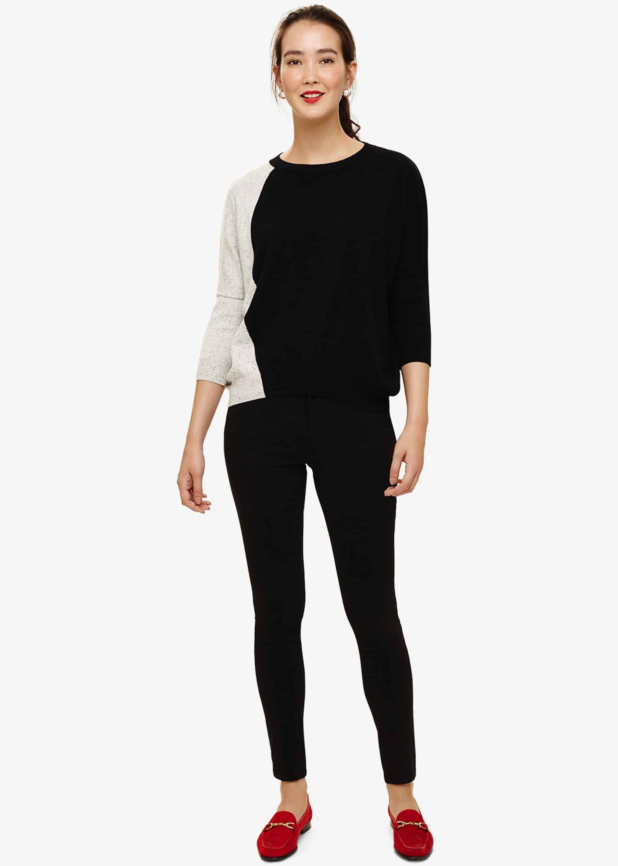 Blake Block Fleck Knitted Jumper