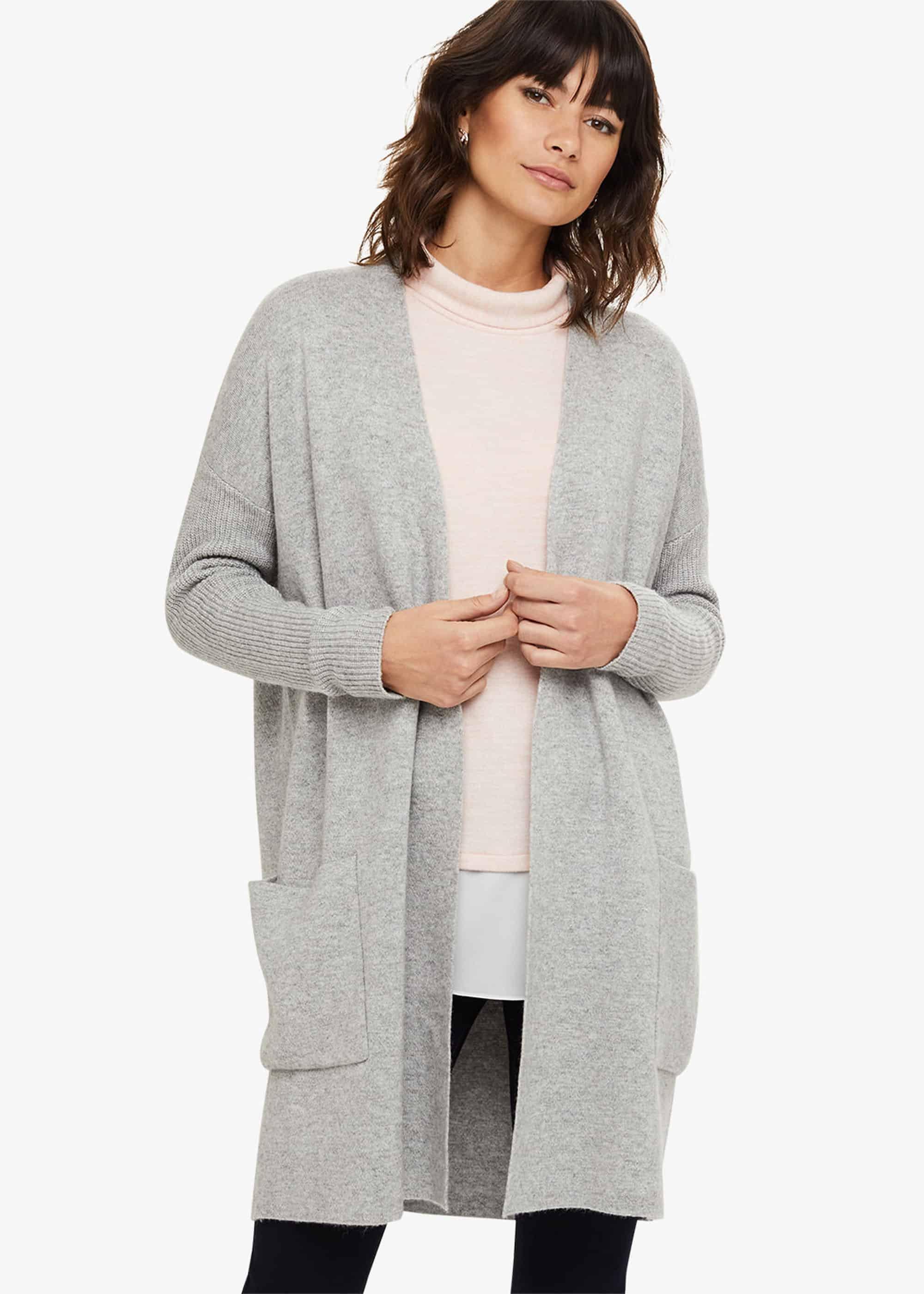Portia Patch Pocket Knitted Coatigan