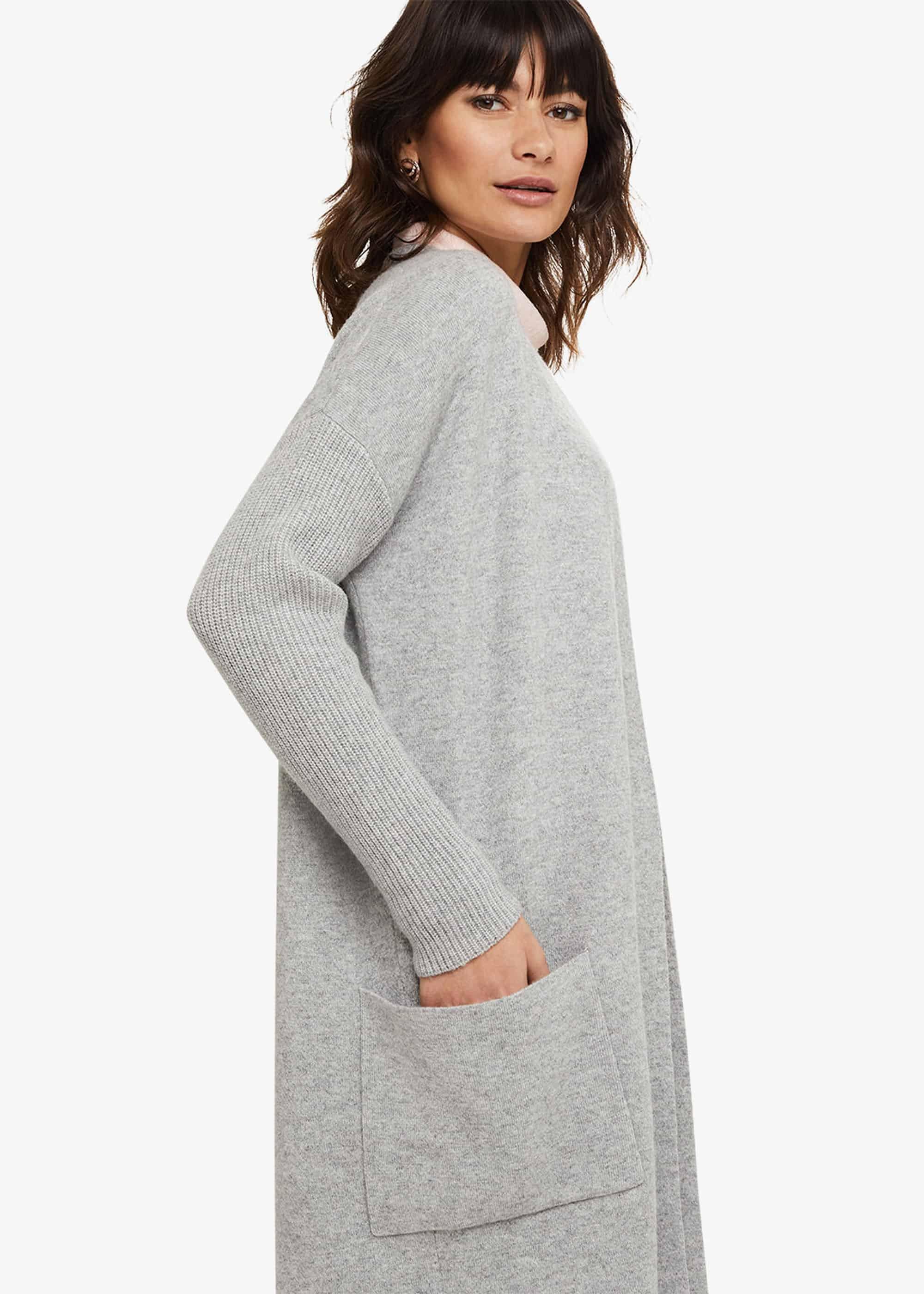 Portia Patch Pocket Knitted Coatigan