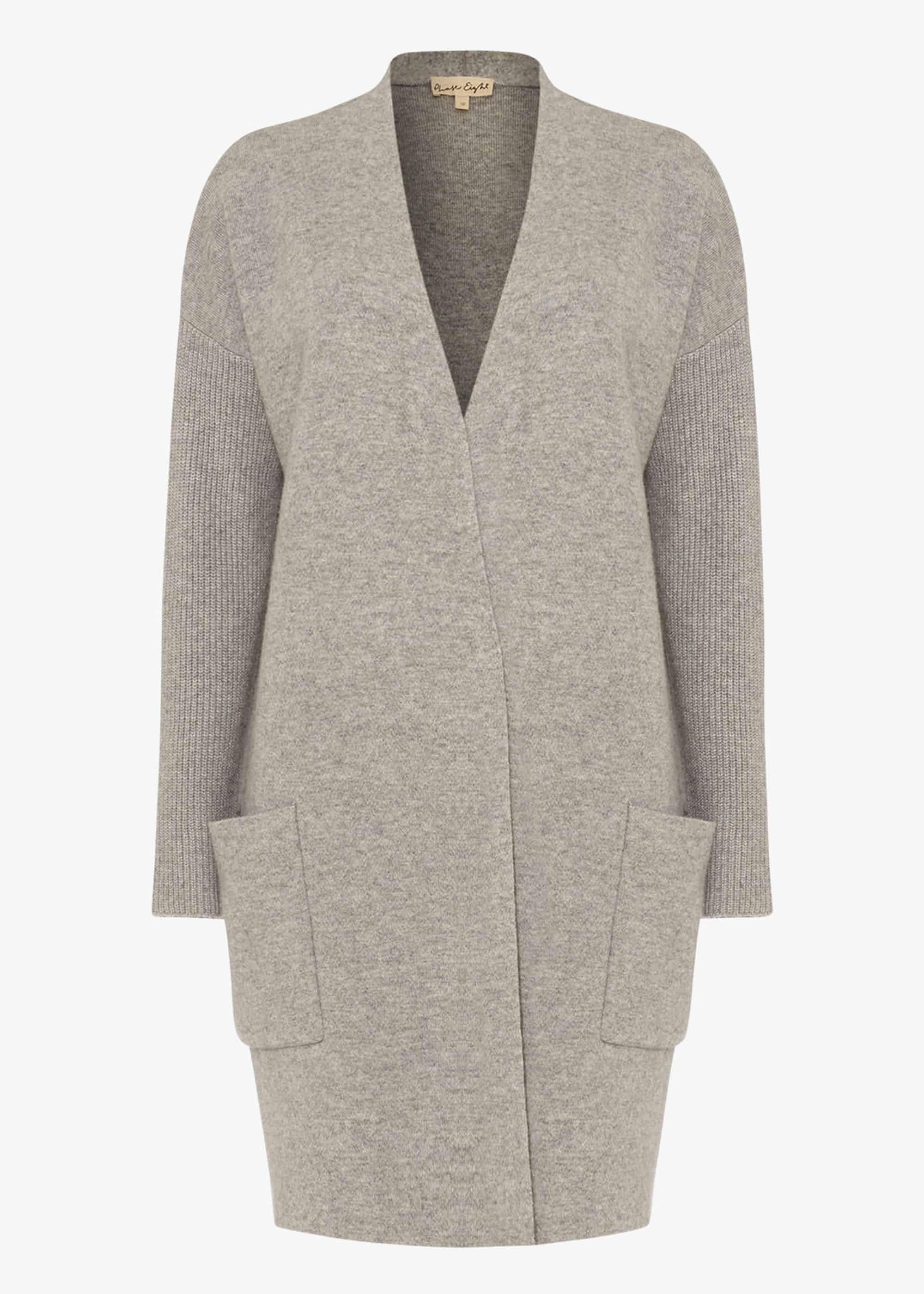 Portia Patch Pocket Knitted Coatigan