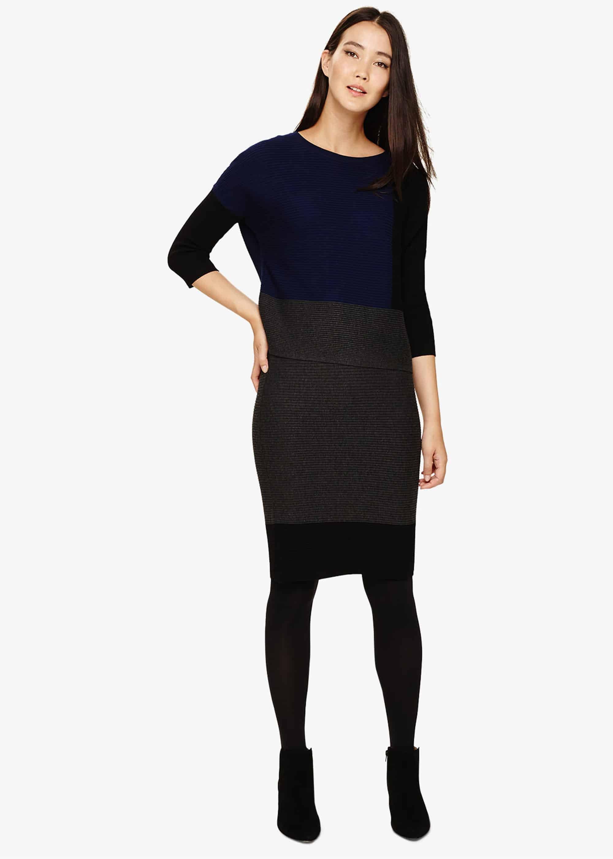 Robin Colour Block Knitted Top