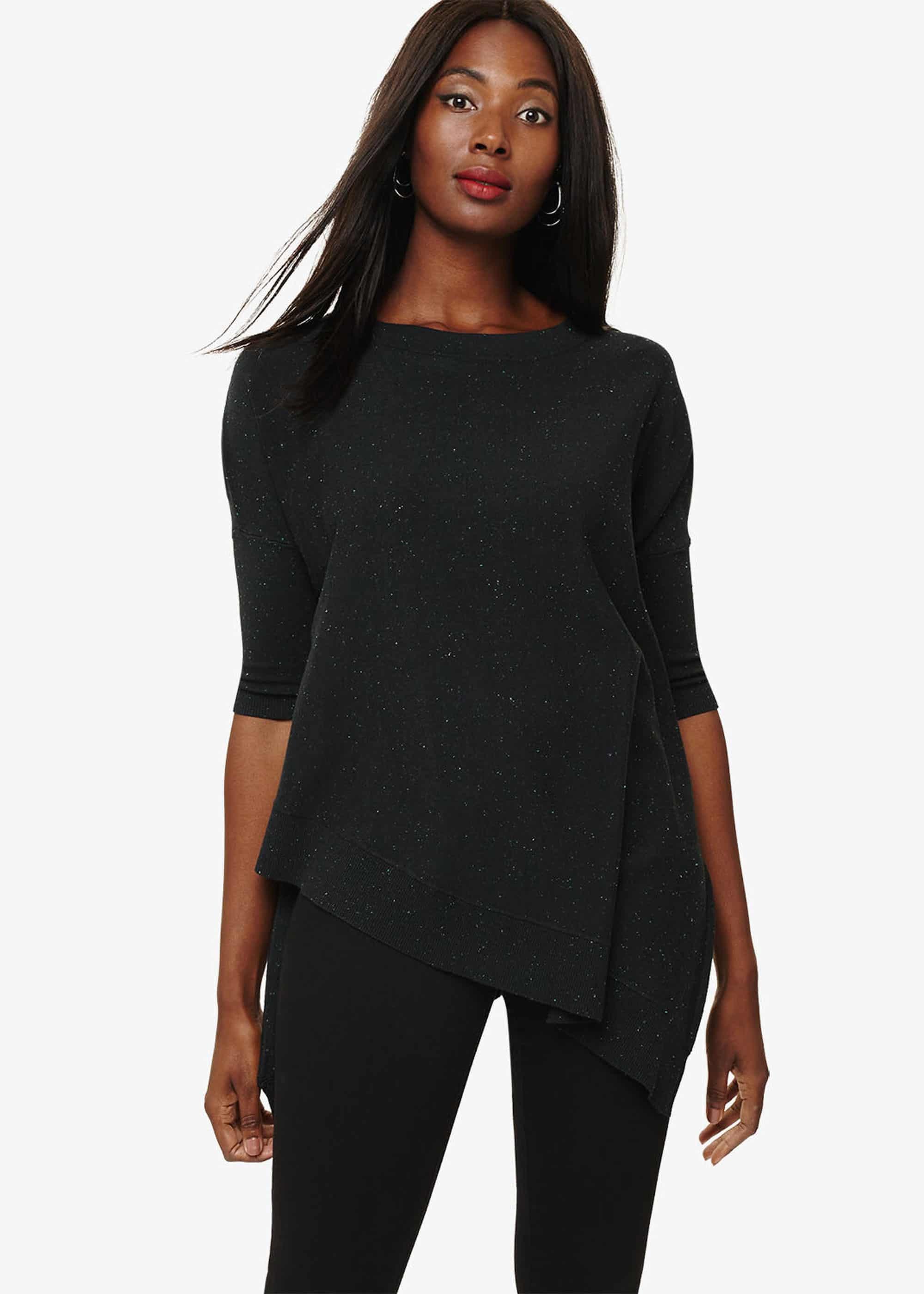 Ally Fleck Yarn Knitted Jumper