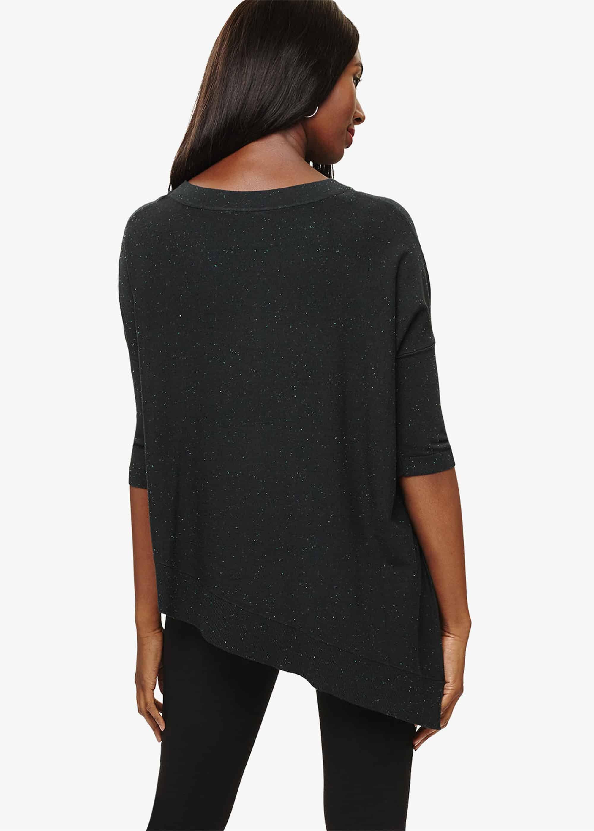 Ally Fleck Yarn Knitted Jumper
