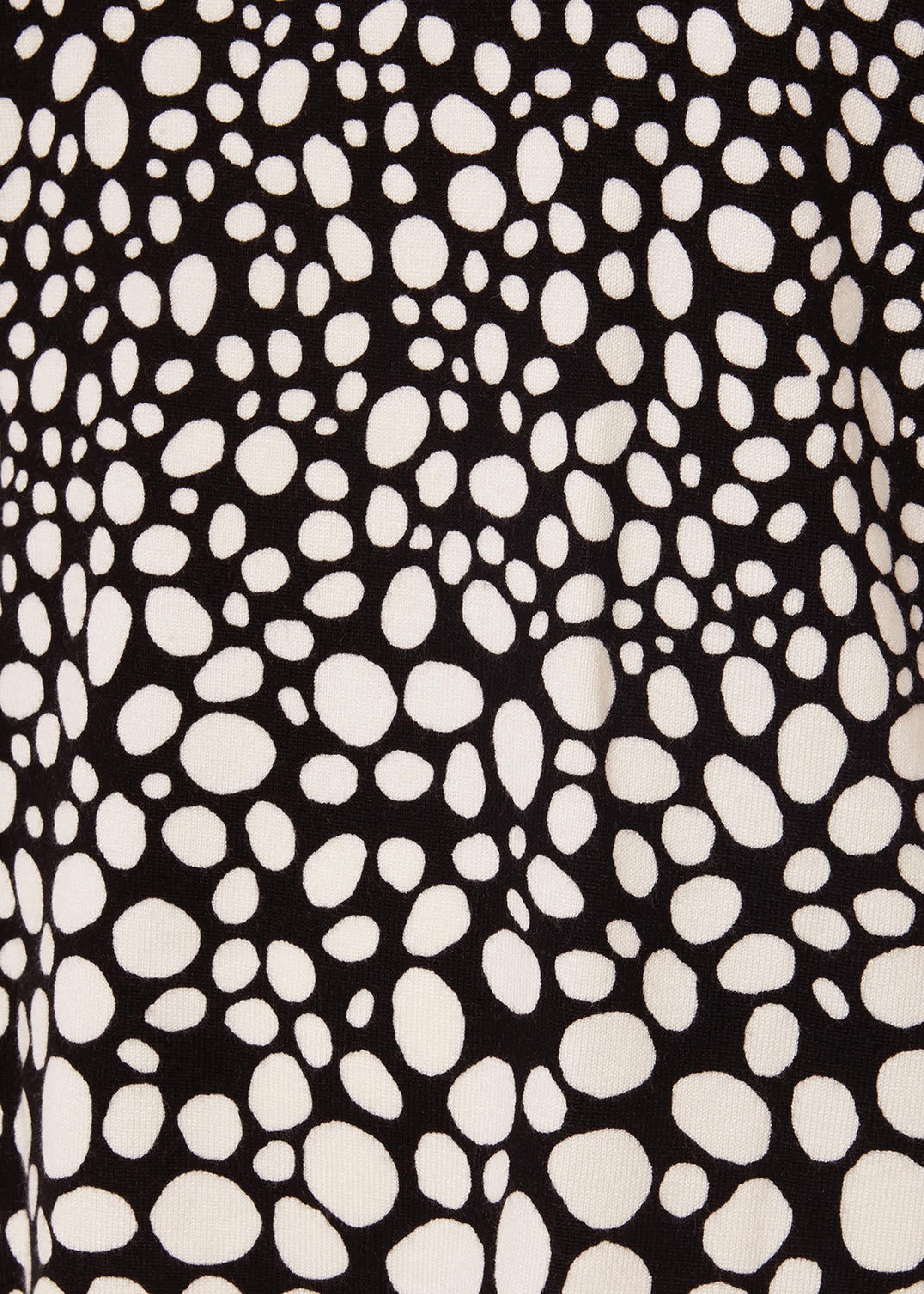 Piera Spot Knitted Top