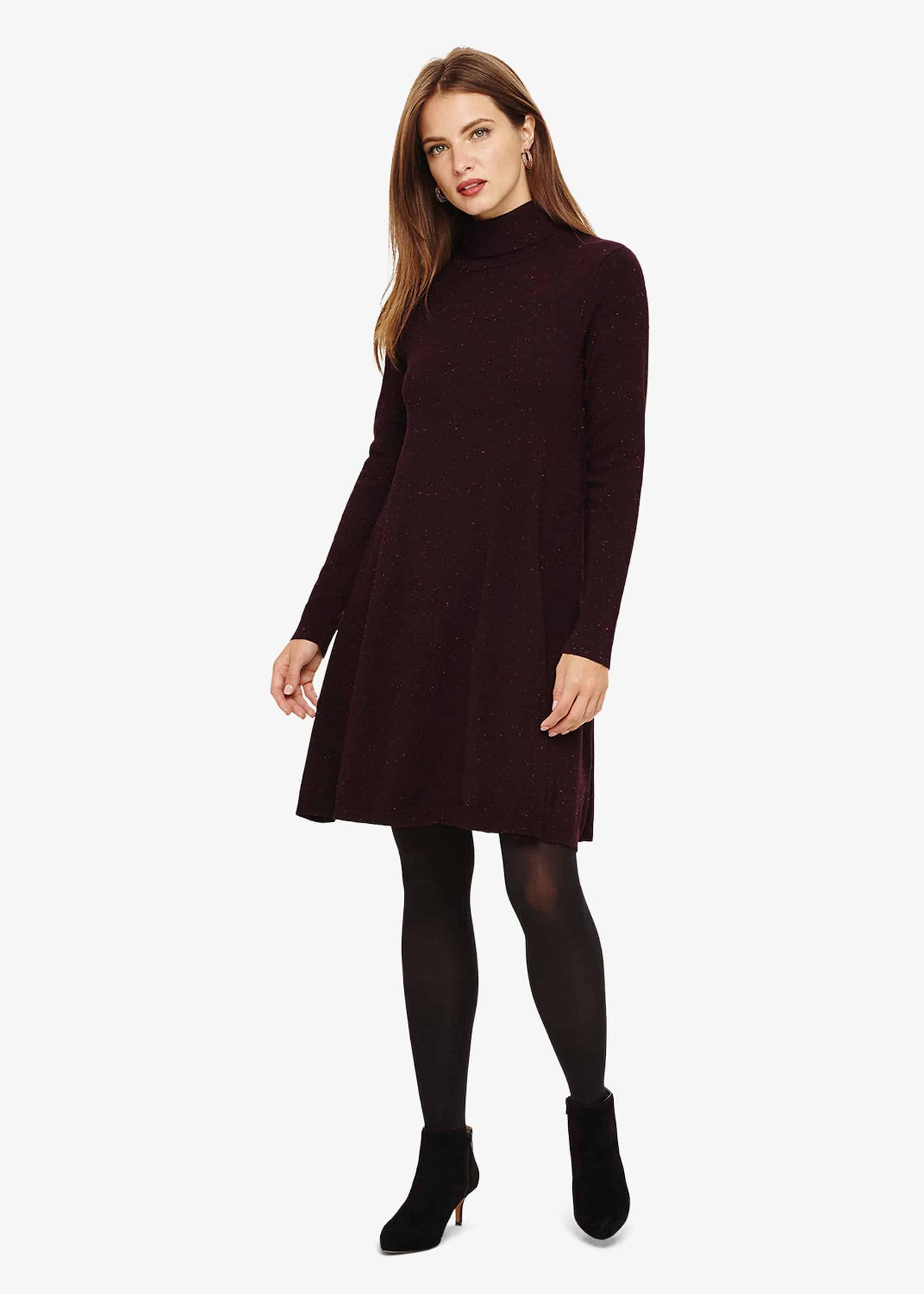 Melody Fleck Swing Knitted Tunic