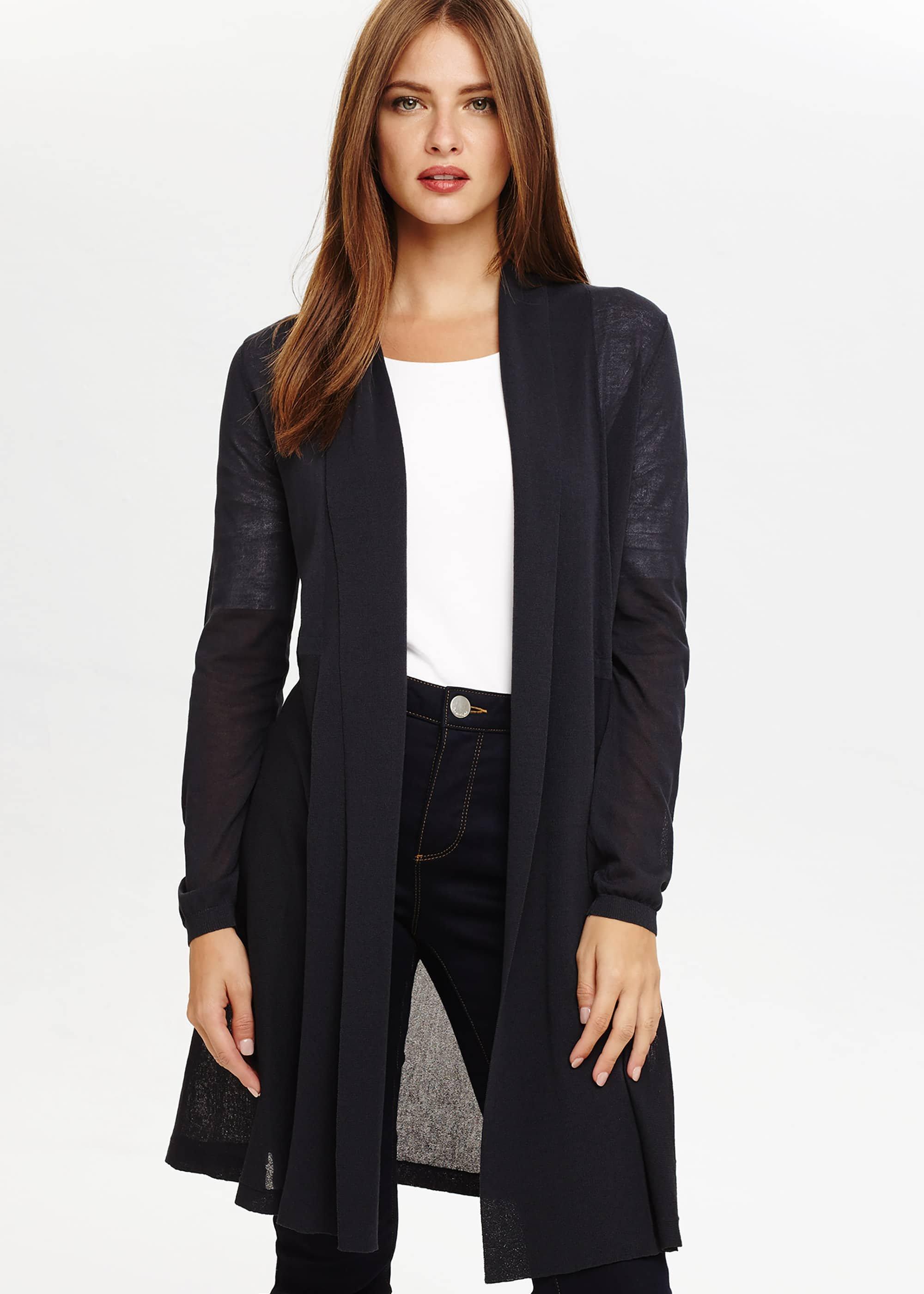 Lili Sheer Longline Cardigan