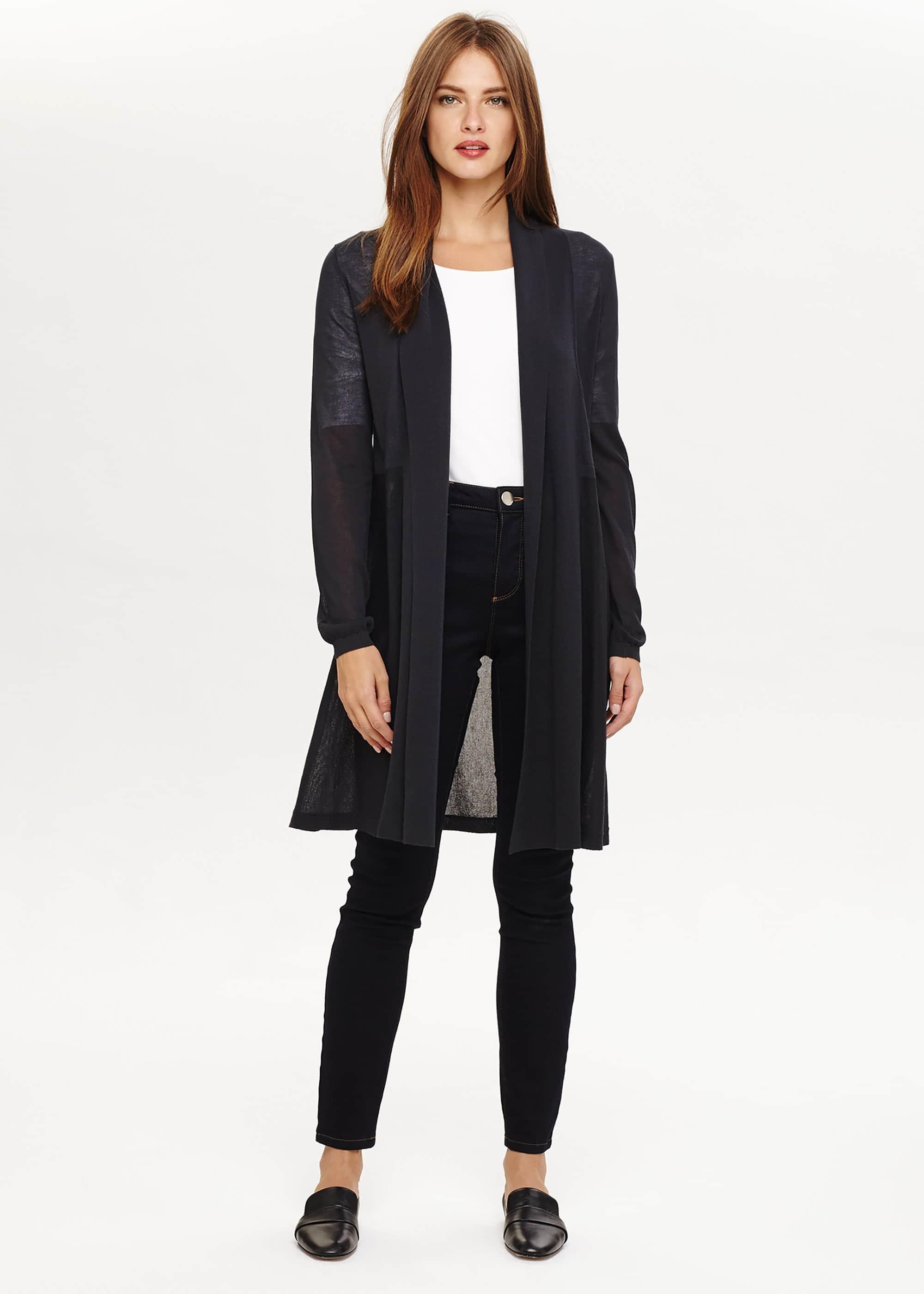 Lili Sheer Longline Cardigan