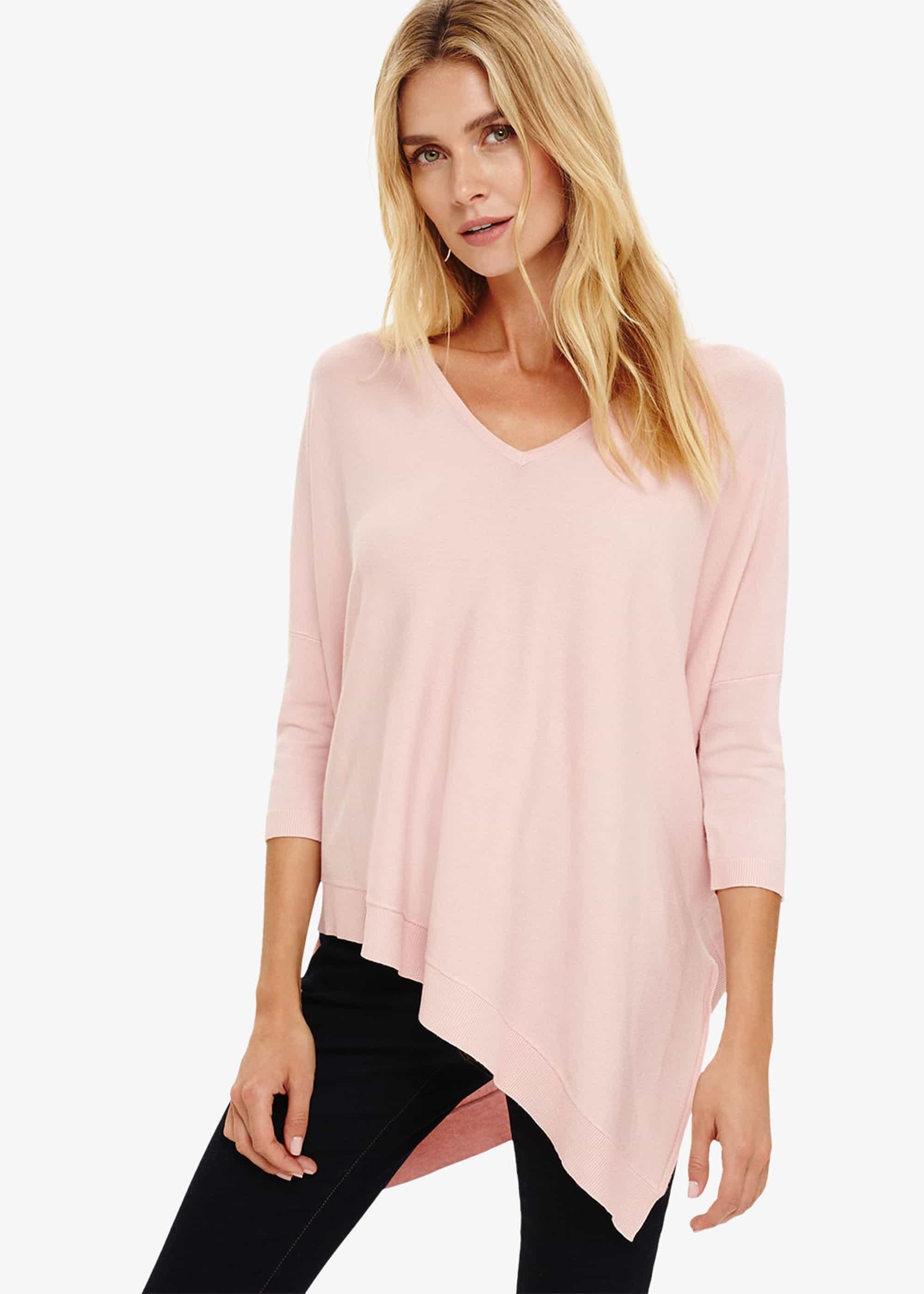 Ally Asymmetric Knitted Jumper