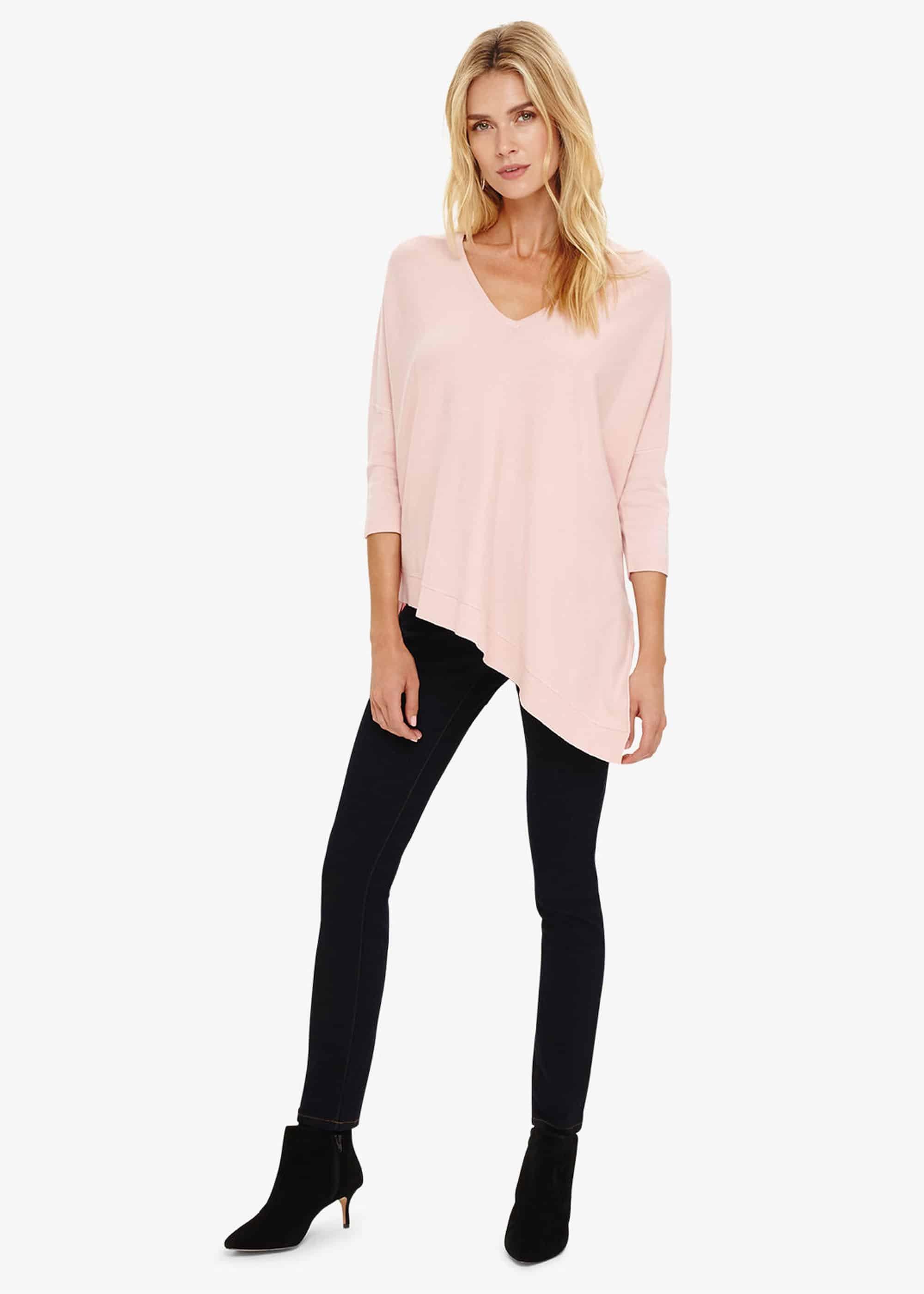 Ally Asymmetric Knitted Jumper