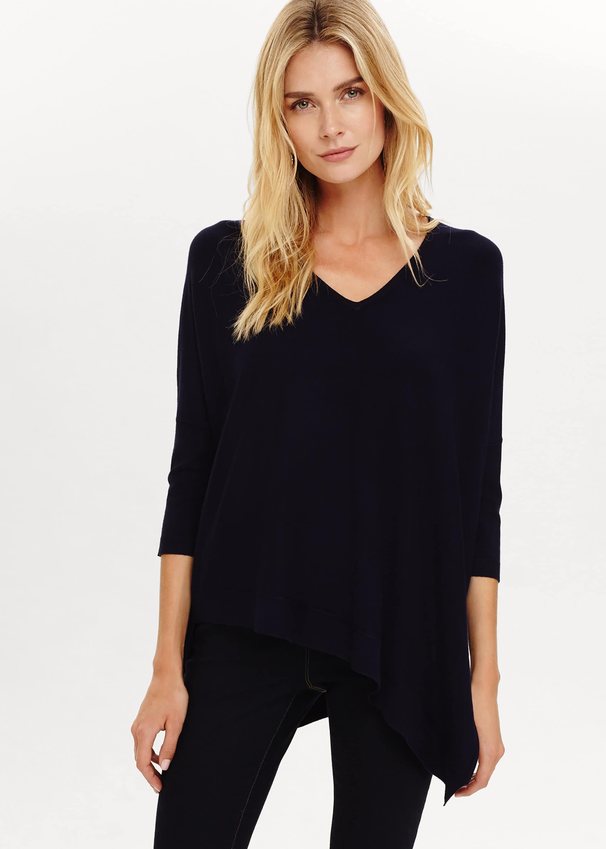 Ally Asymmetric Knitted Jumper