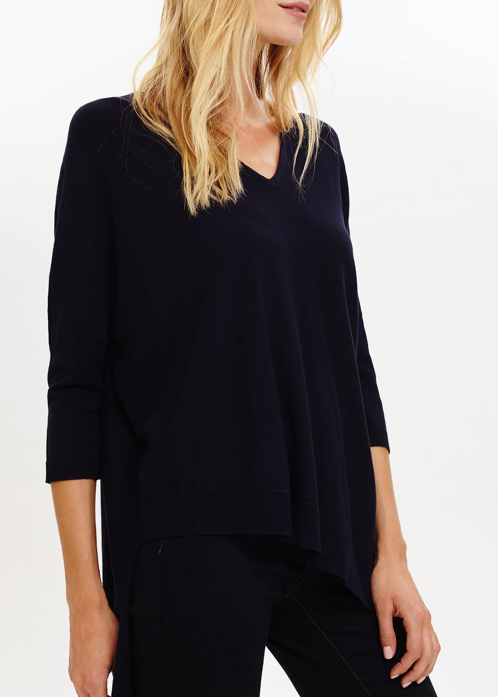 Ally Asymmetric Knitted Jumper