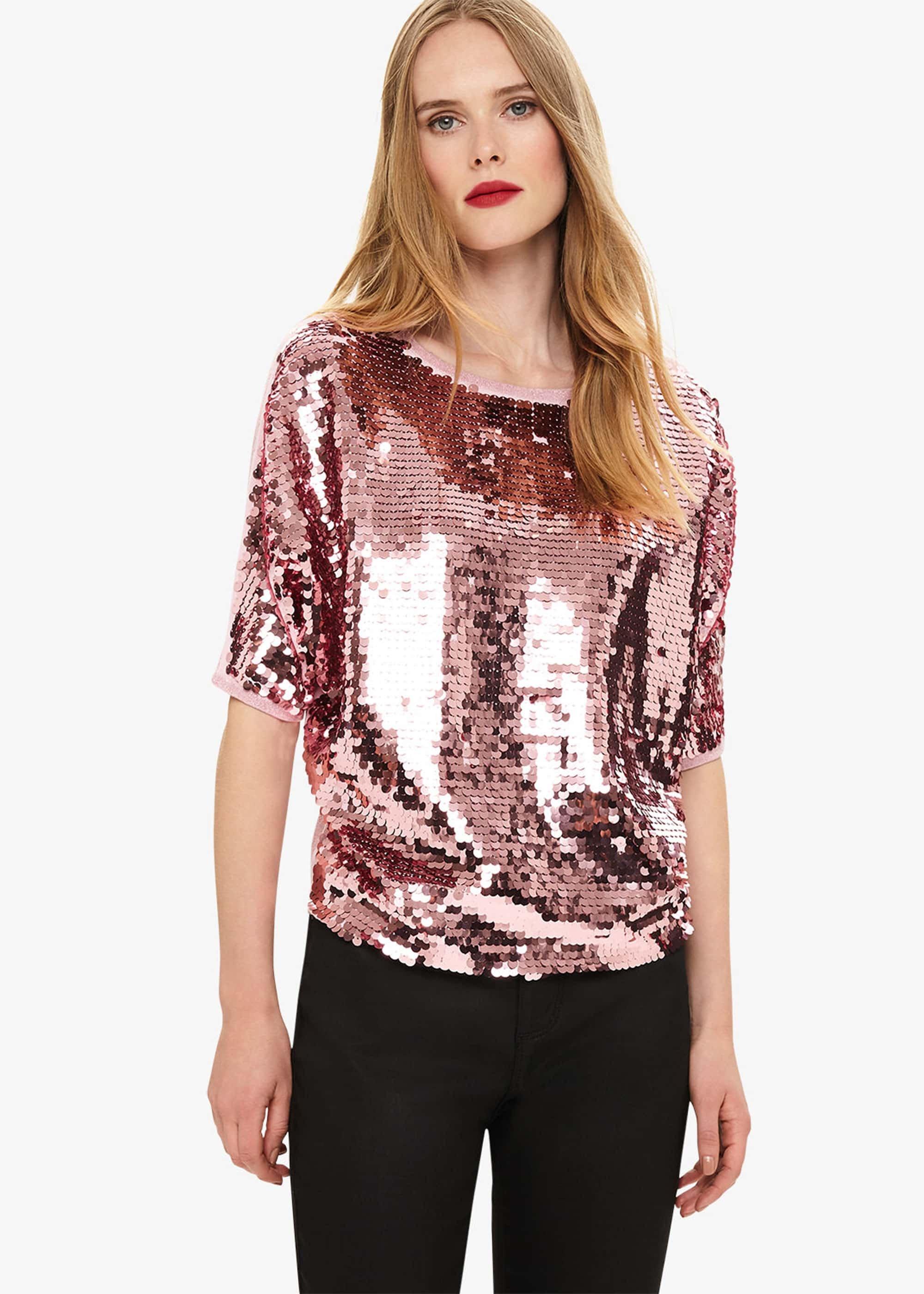 Alessa Sequin Knitted Top