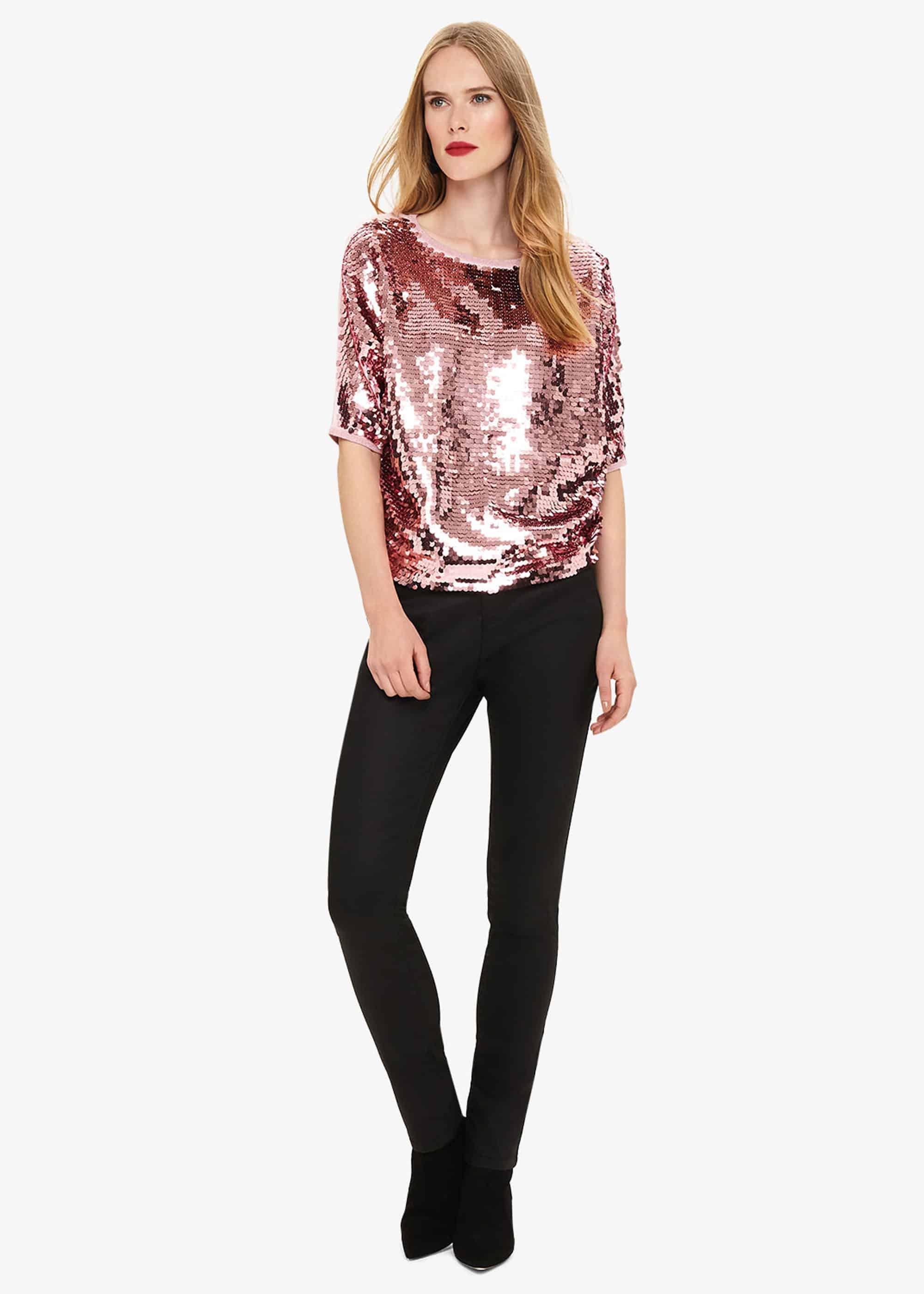 Alessa Sequin Knitted Top