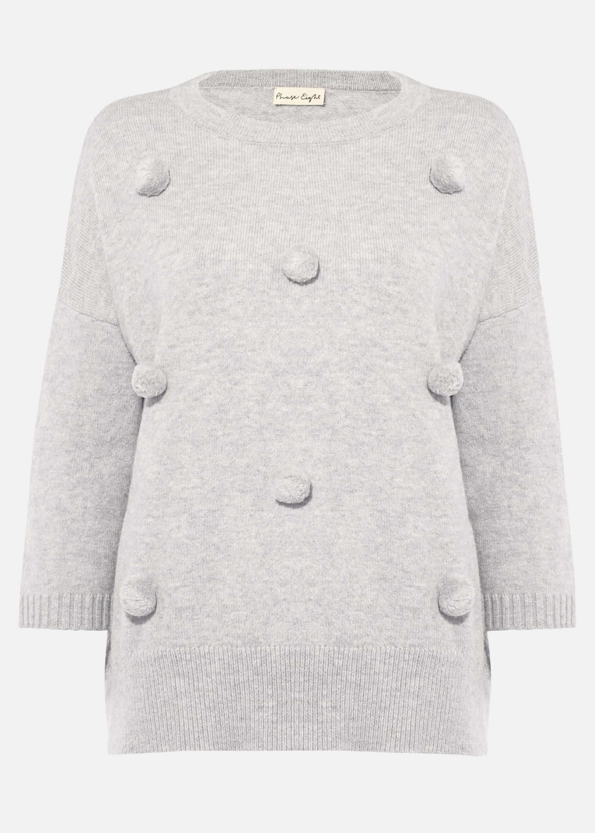 Page Pom Pom Knitted Jumper