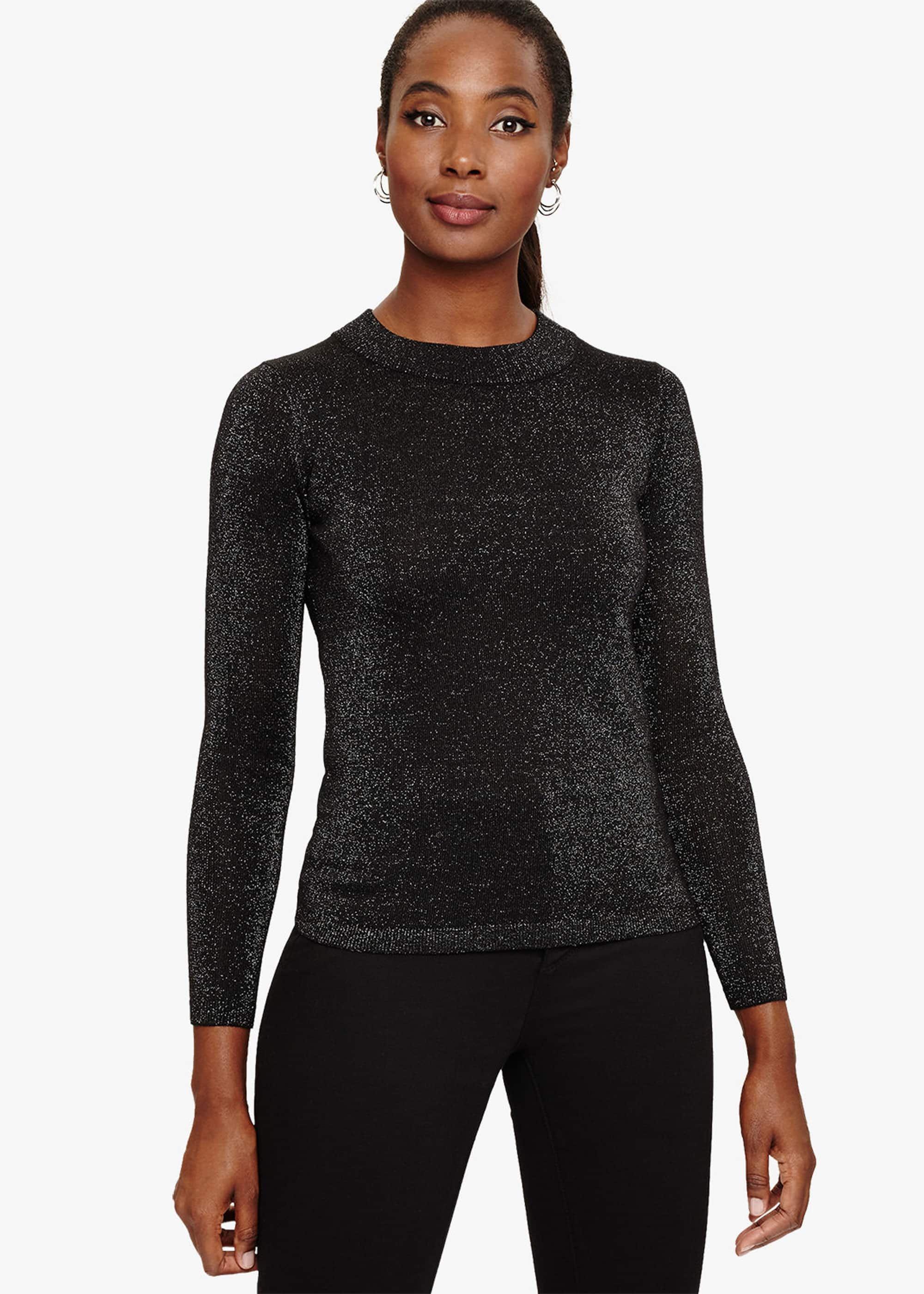 Taliana Shimmer Knitted Top