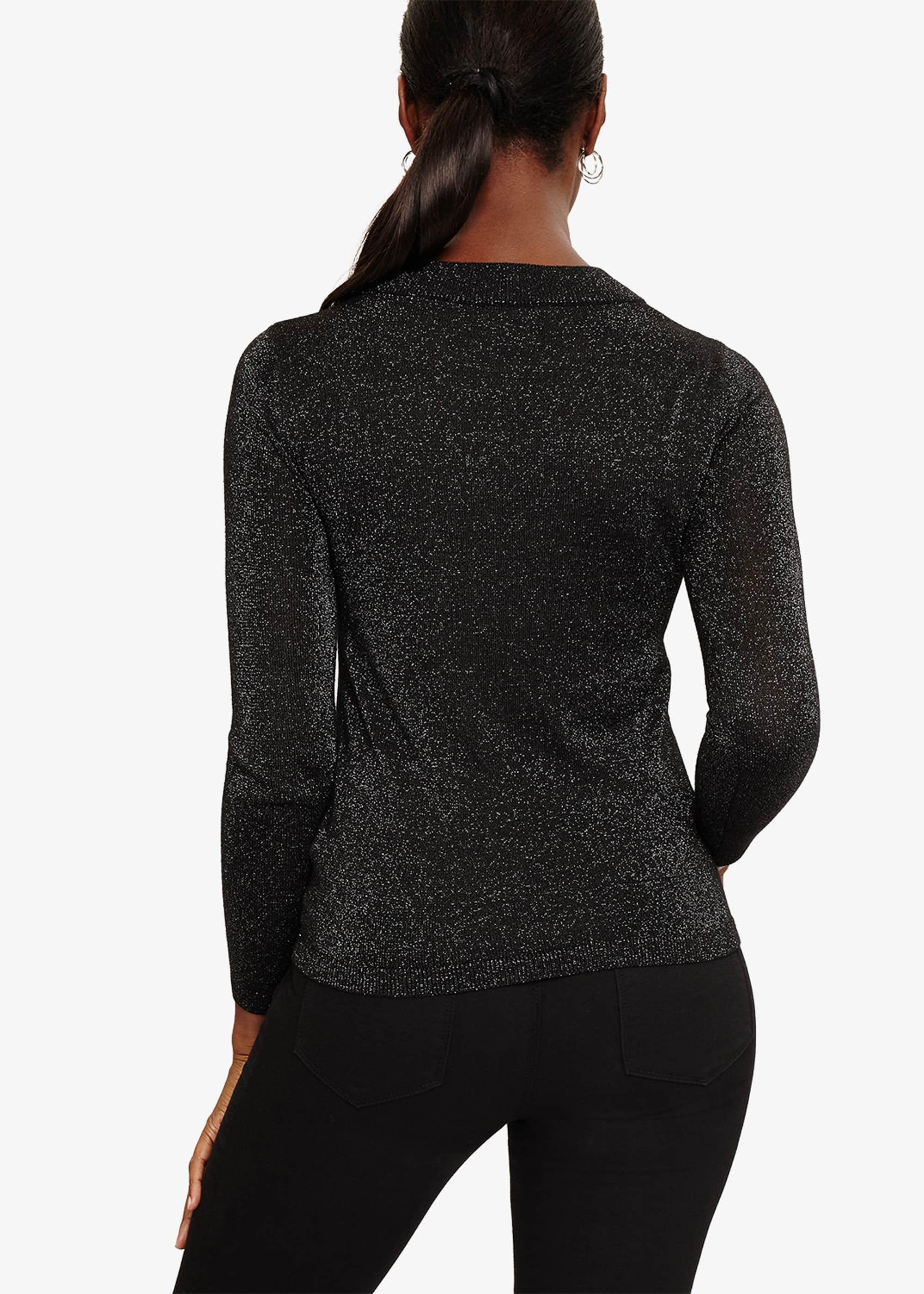 Taliana Shimmer Knitted Top