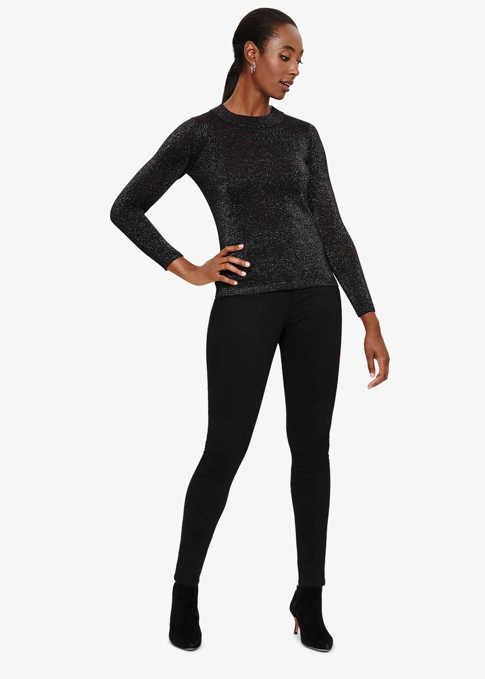 Taliana Shimmer Knitted Top