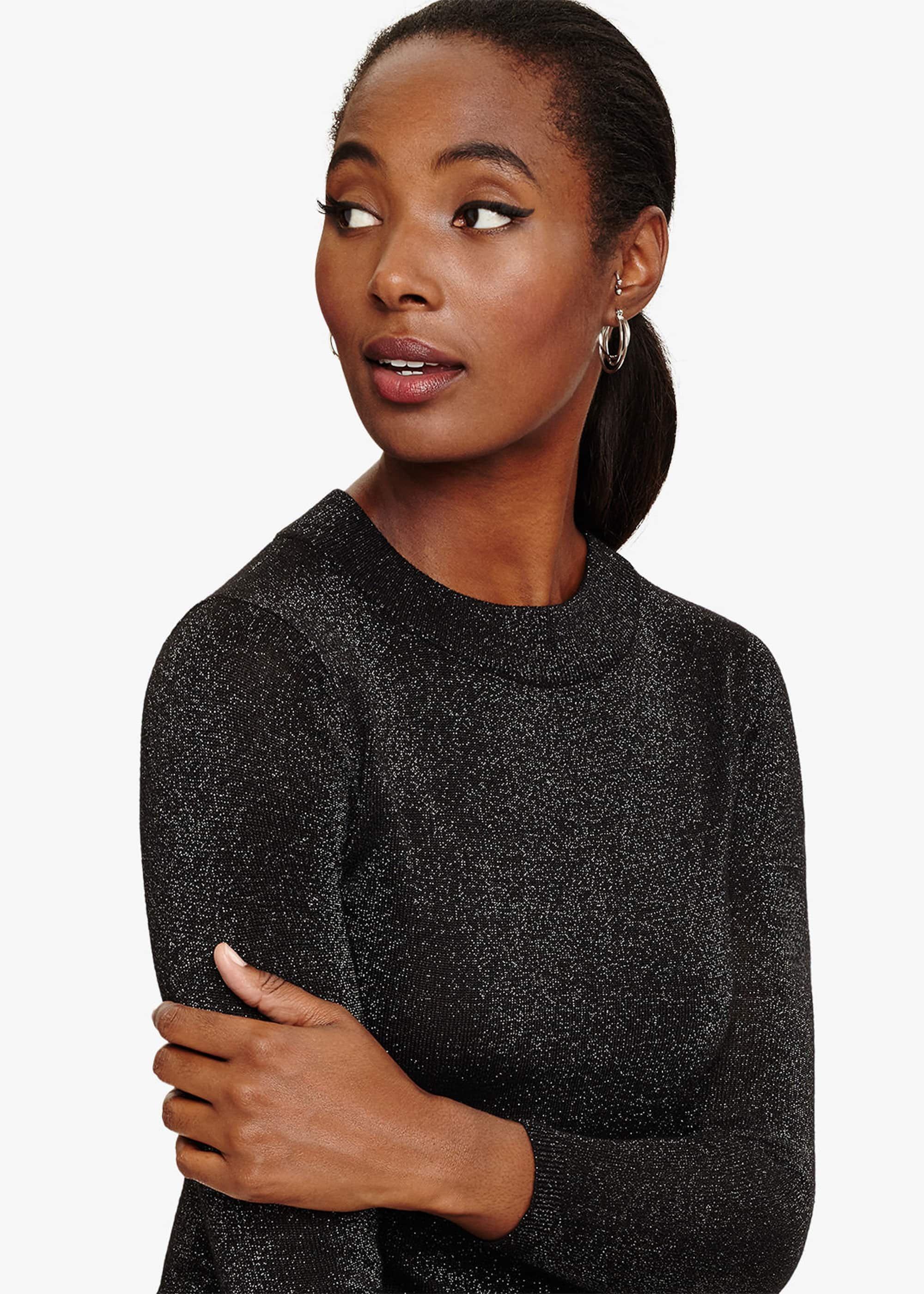 Taliana Shimmer Knitted Top
