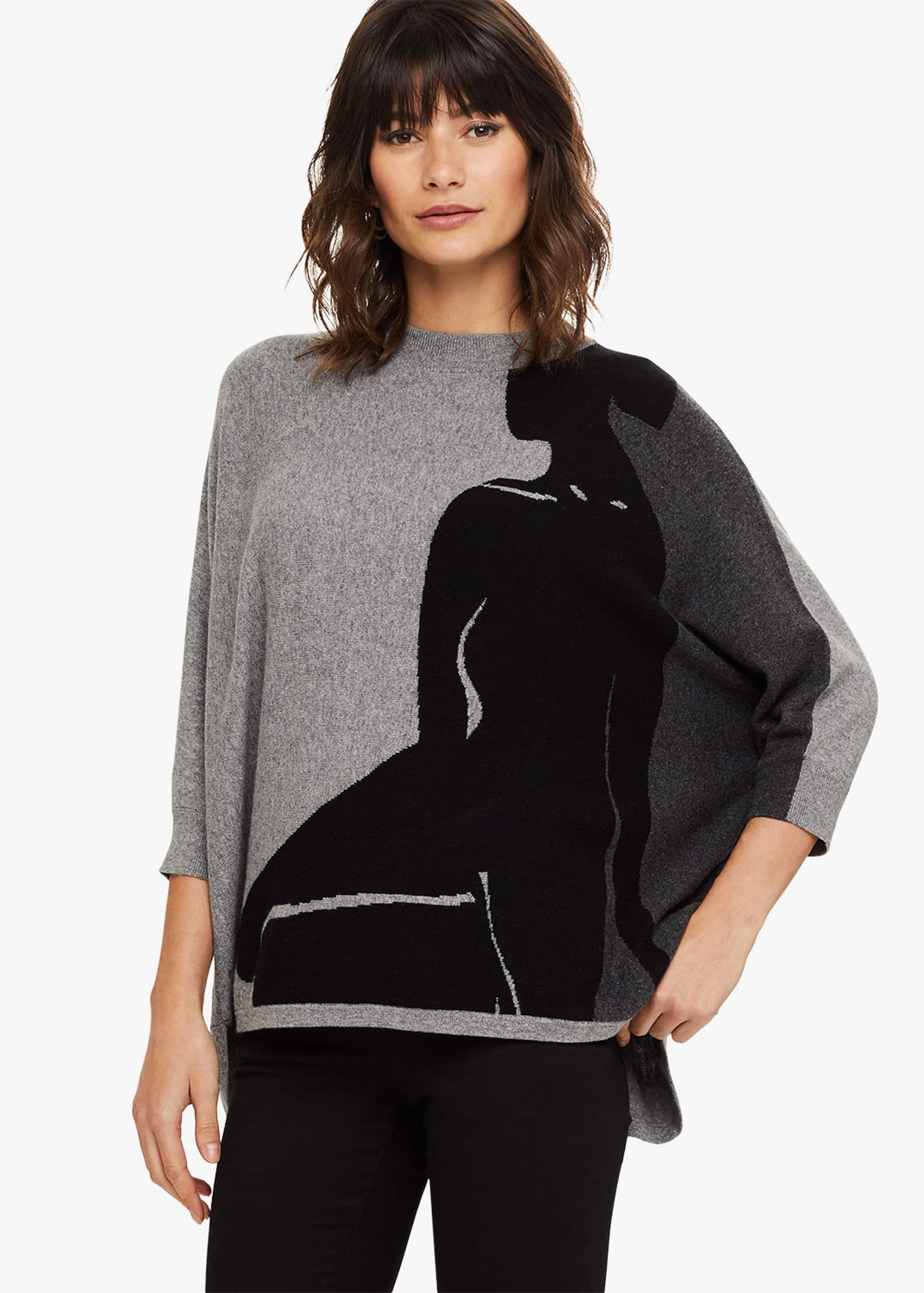 Lillian Jacquard Lady Knitted Jumper