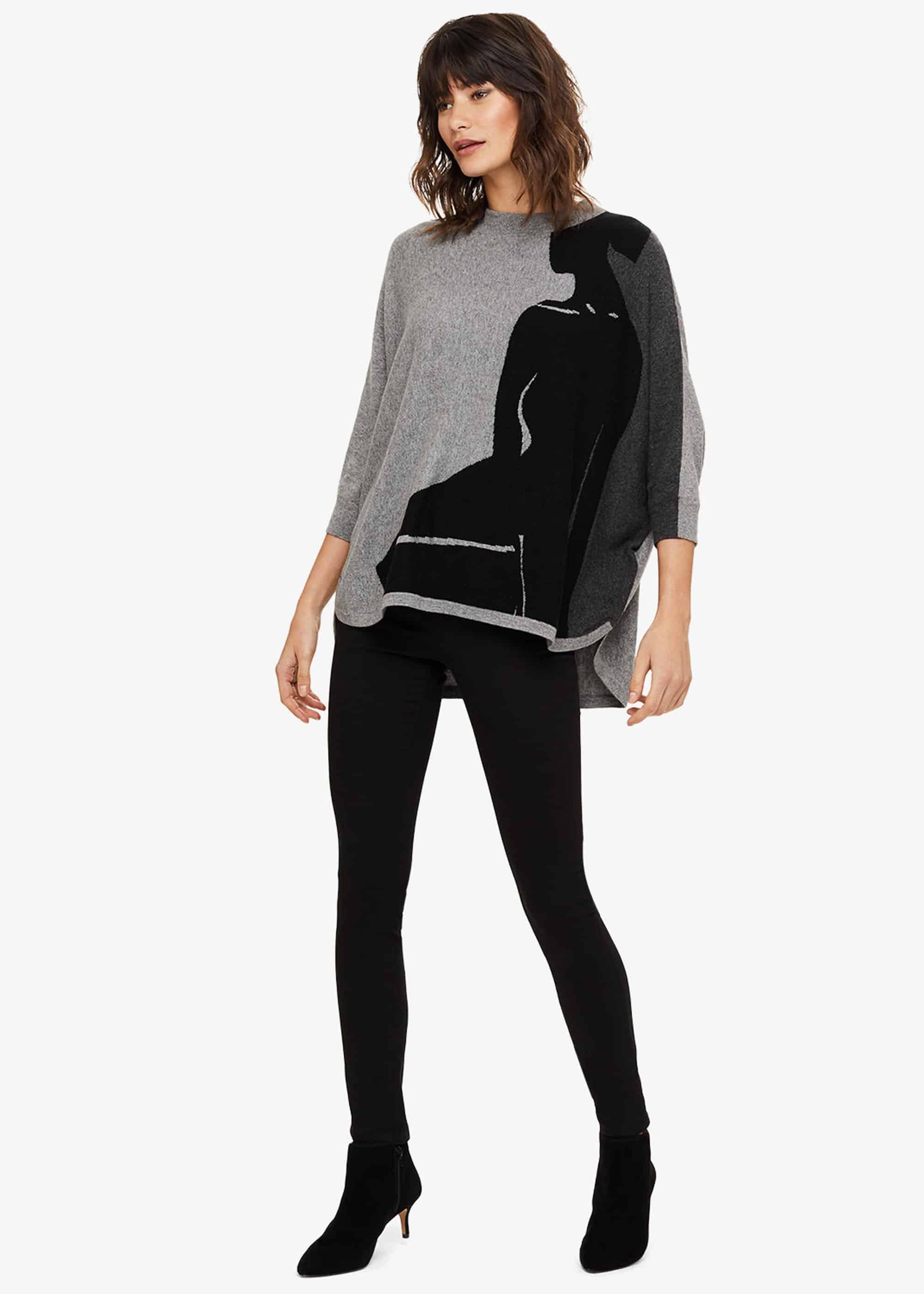 Lillian Jacquard Lady Knitted Jumper