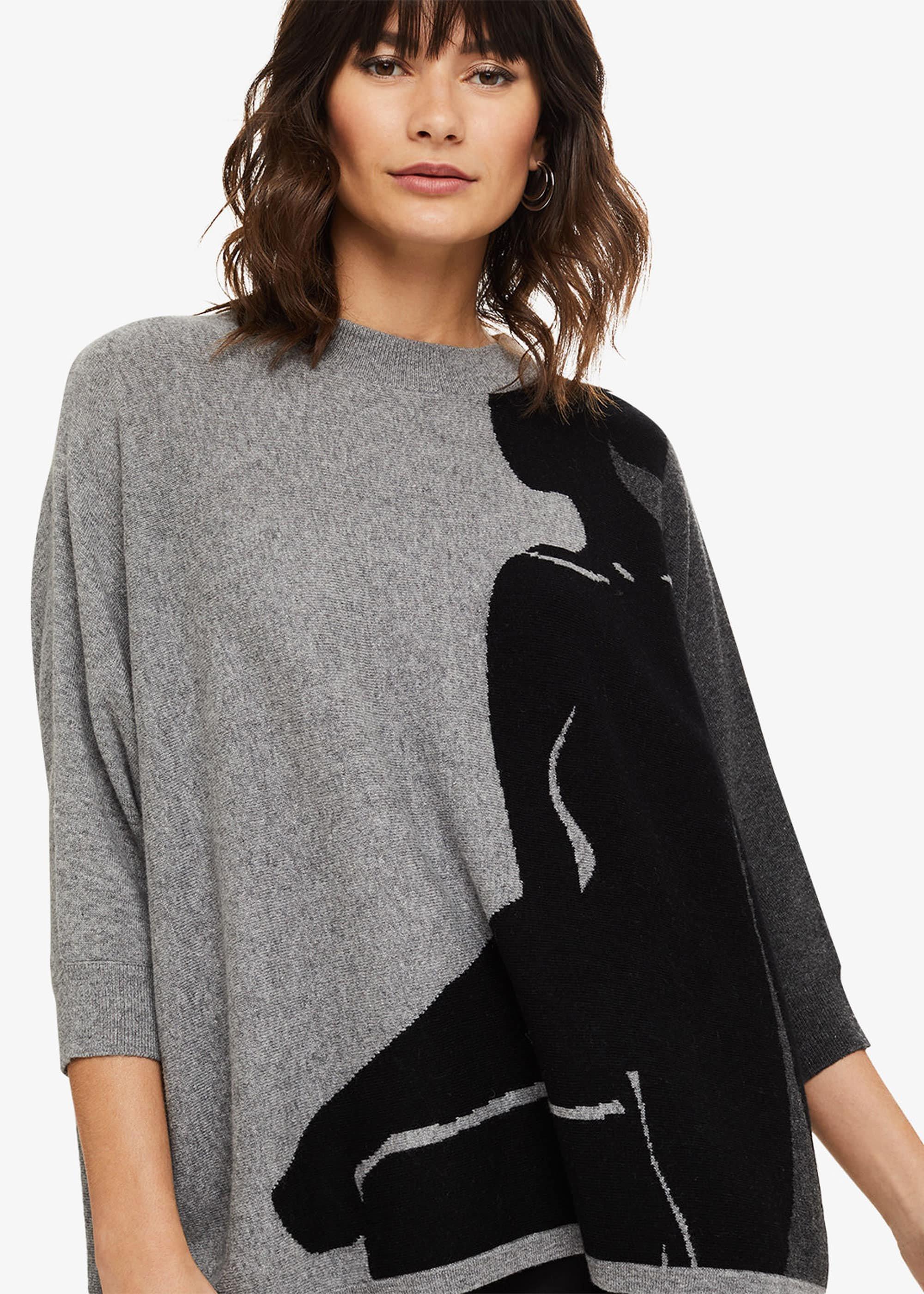 Lillian Jacquard Lady Knitted Jumper