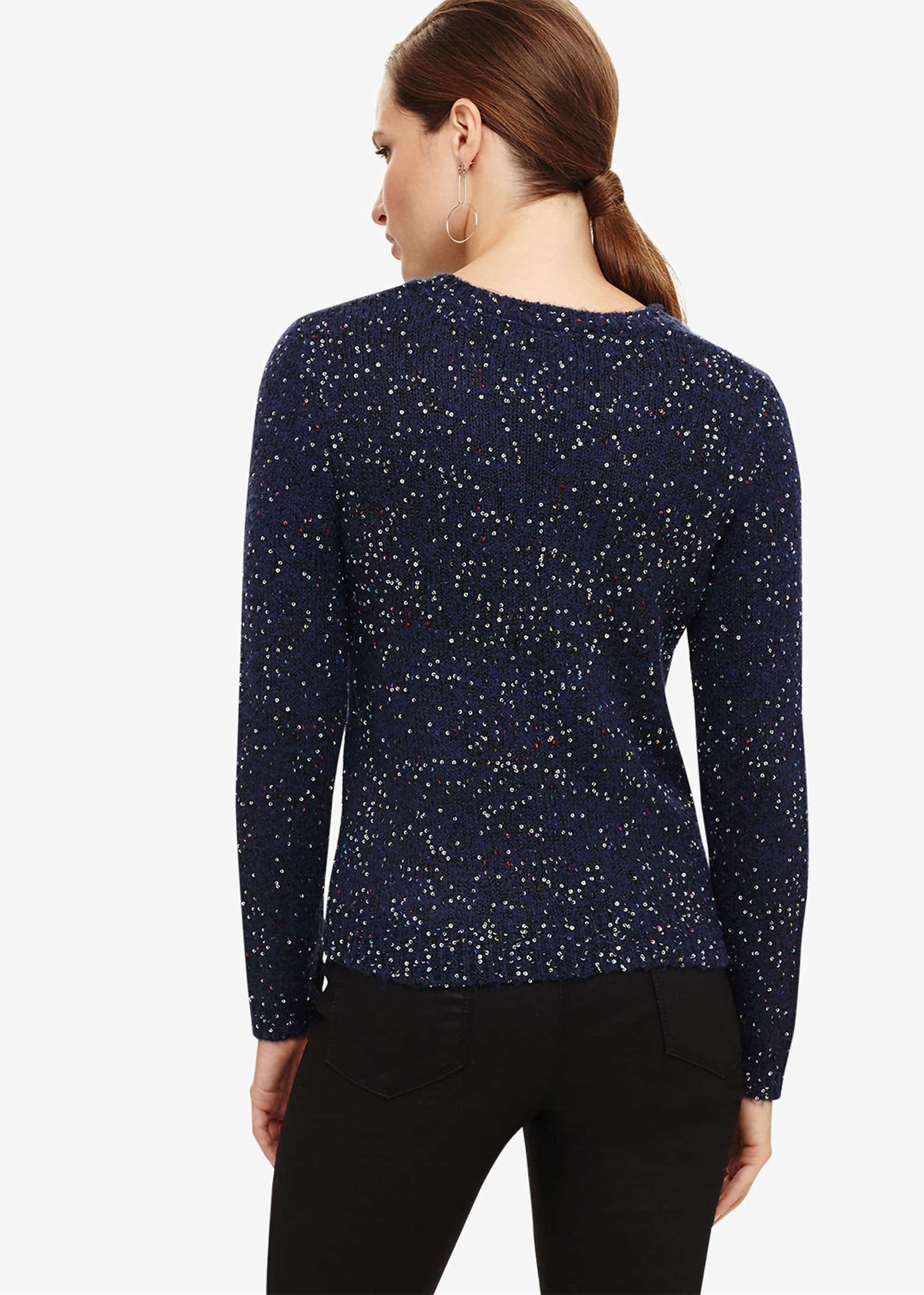 Kennedy Sequin Knitted Jumper