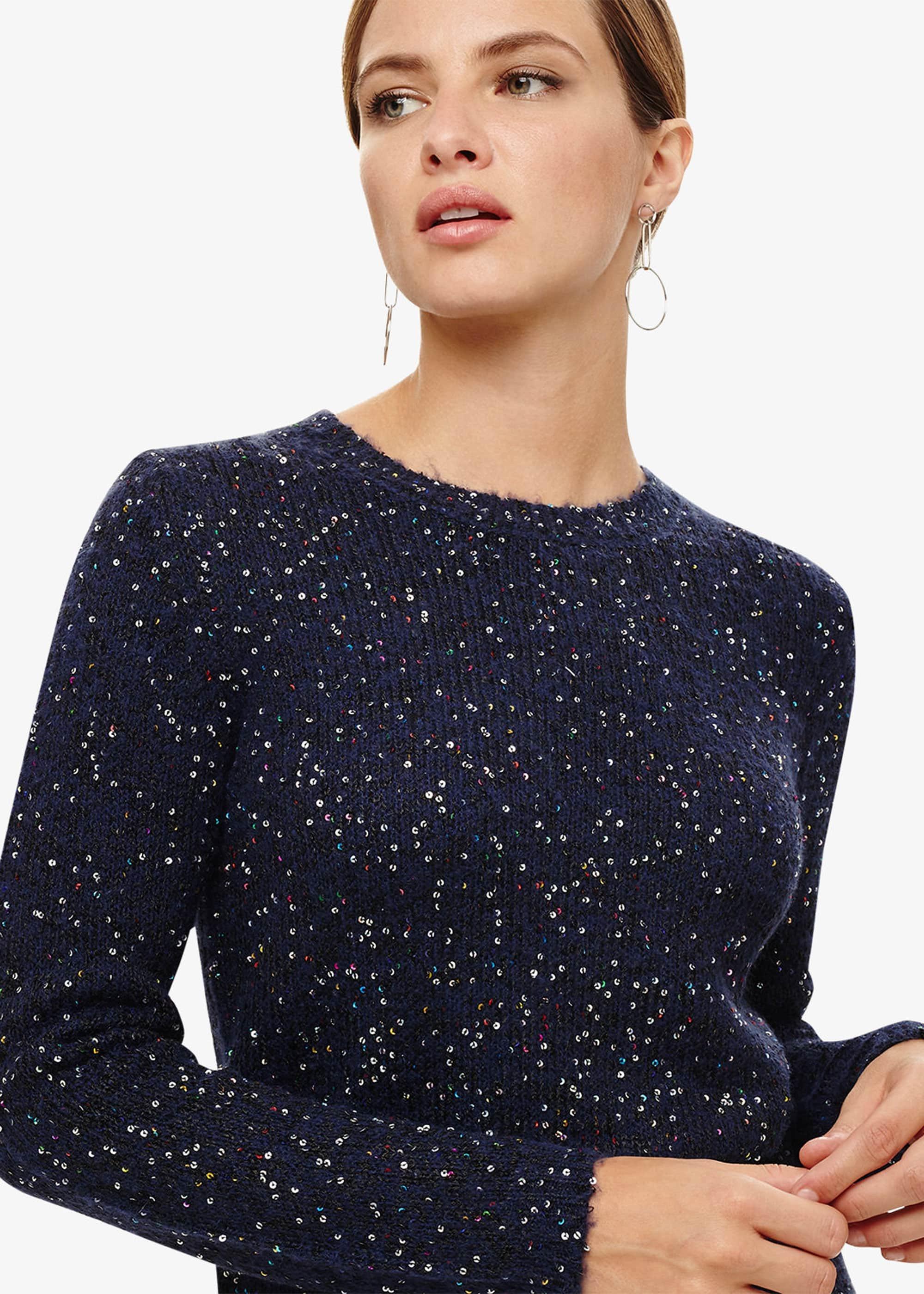 Kennedy Sequin Knitted Jumper