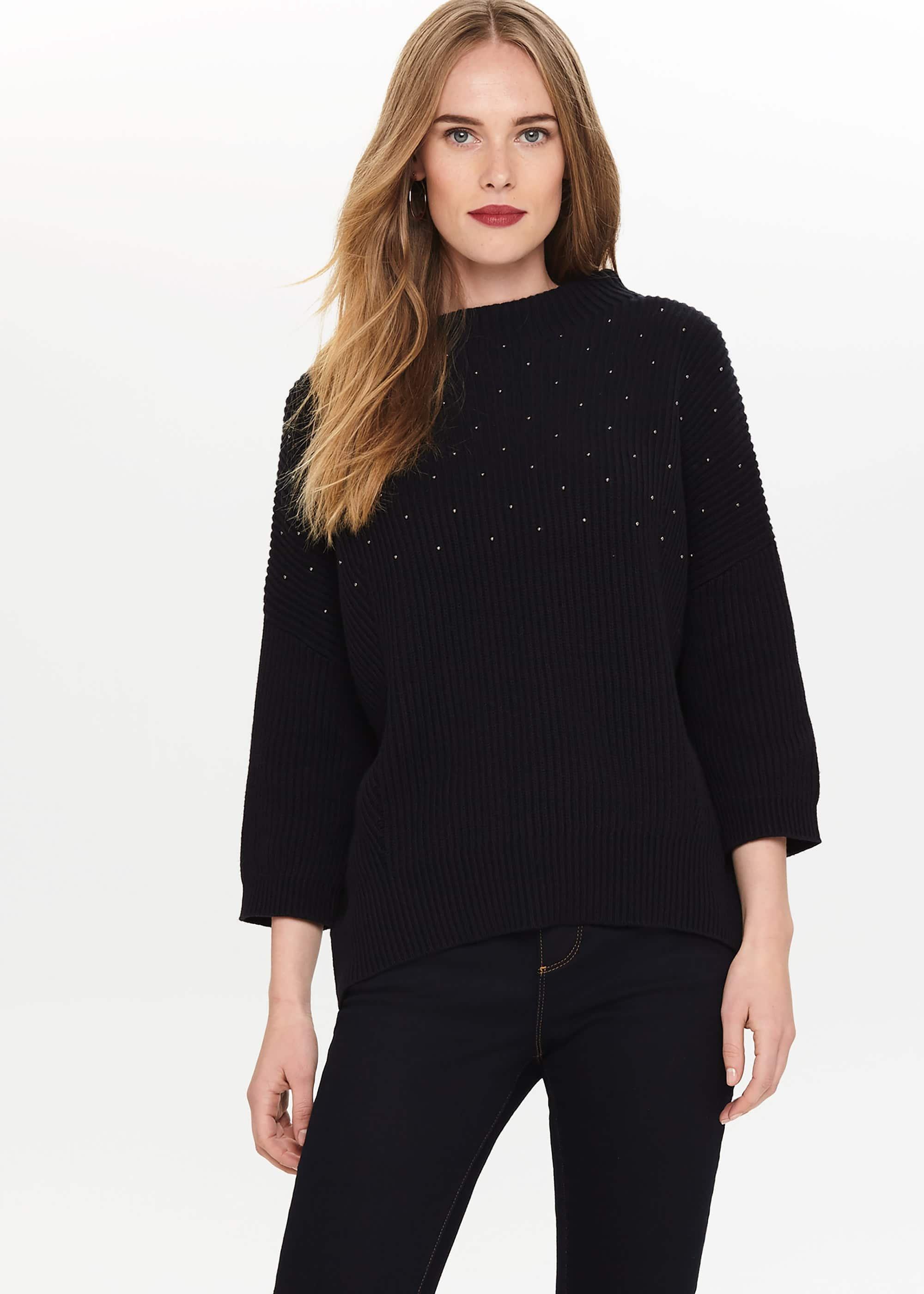 Bessy Beaded Knitted Jumper