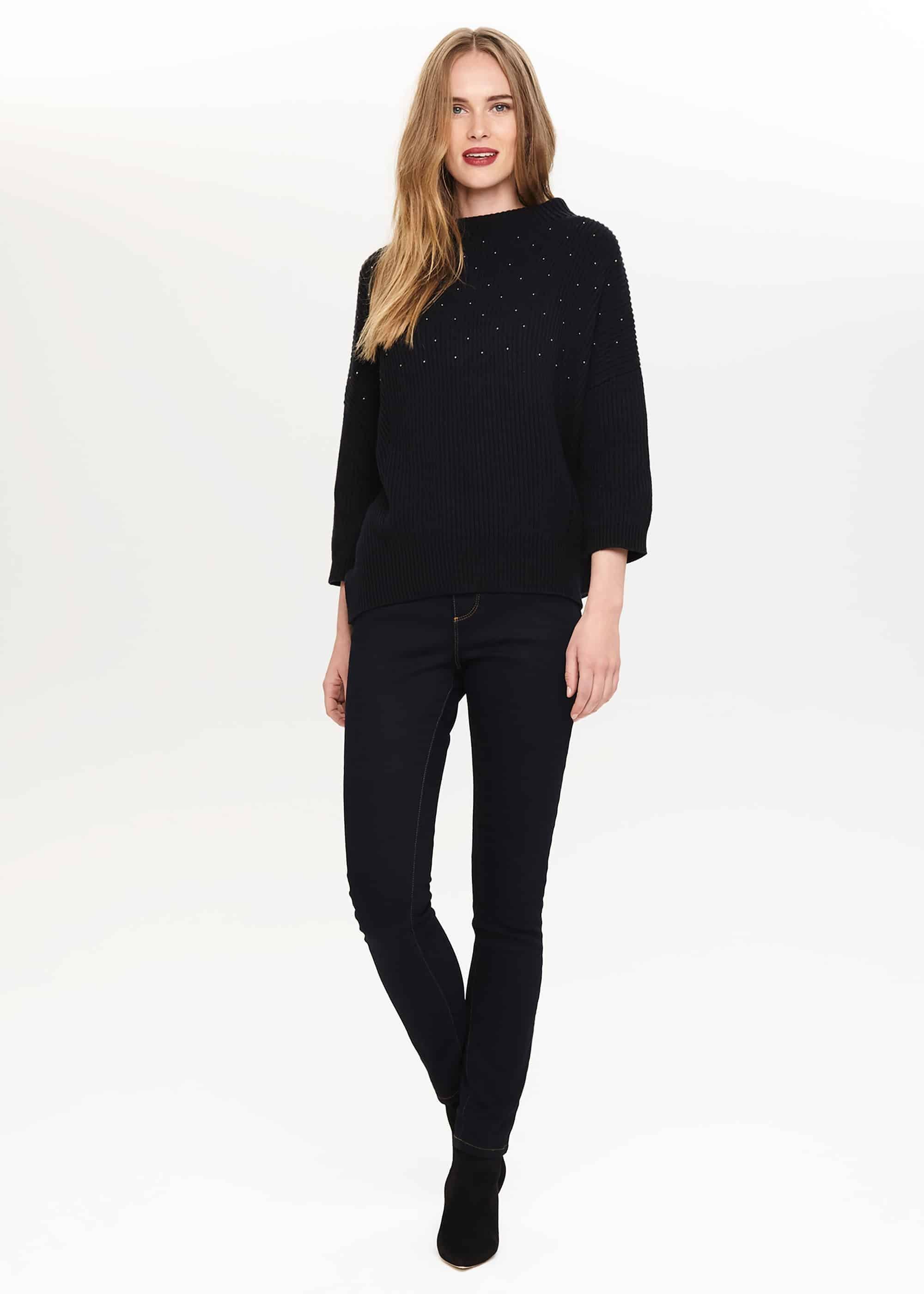Bessy Beaded Knitted Jumper