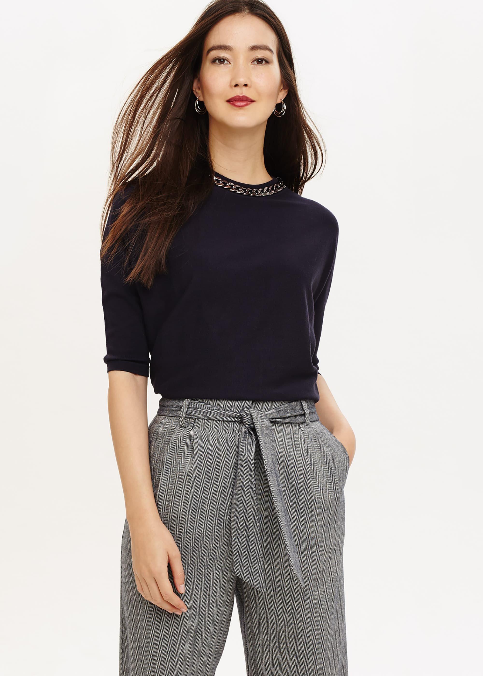 Cristine Chain Neck Knit