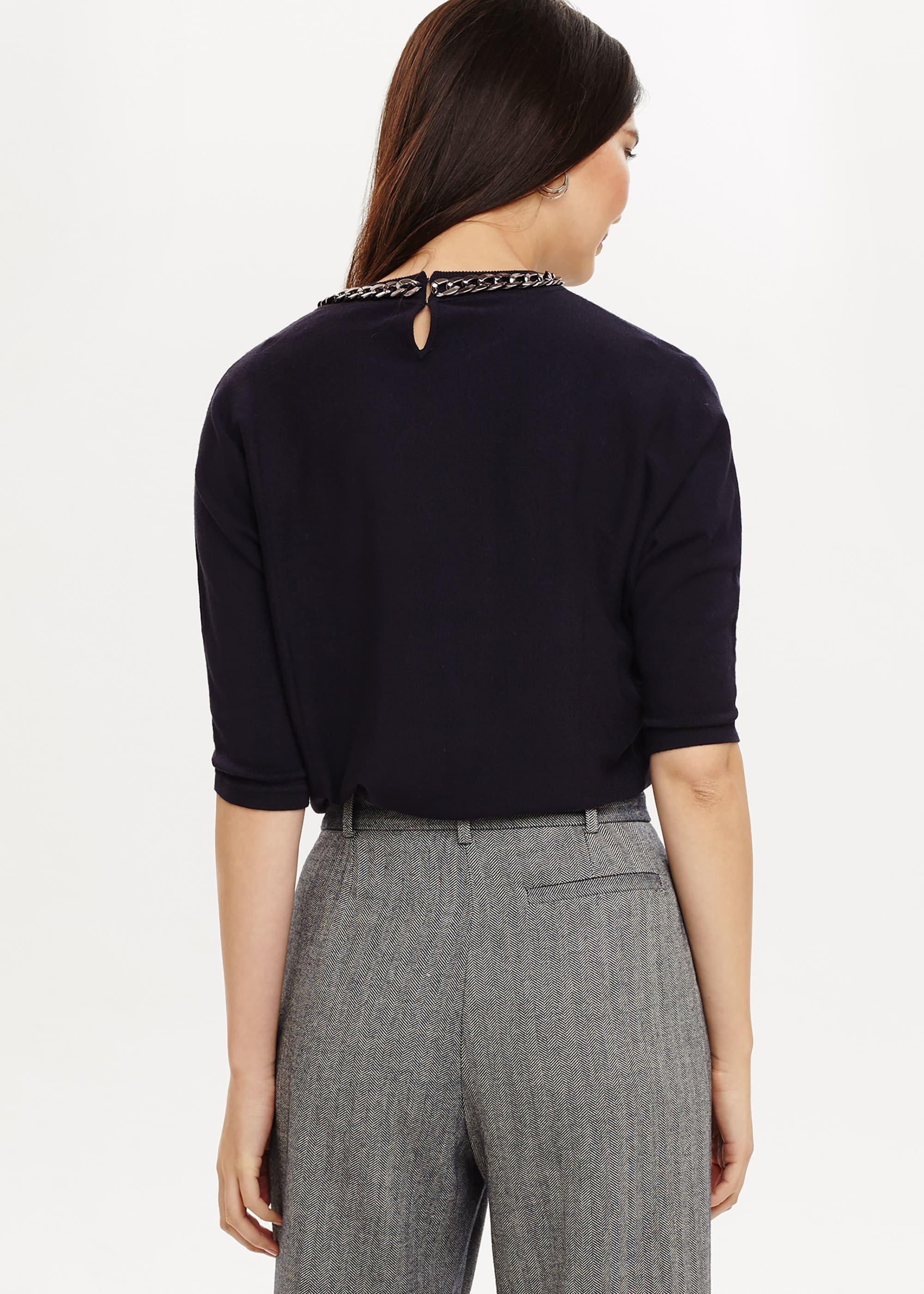 Cristine Chain Neck Knit