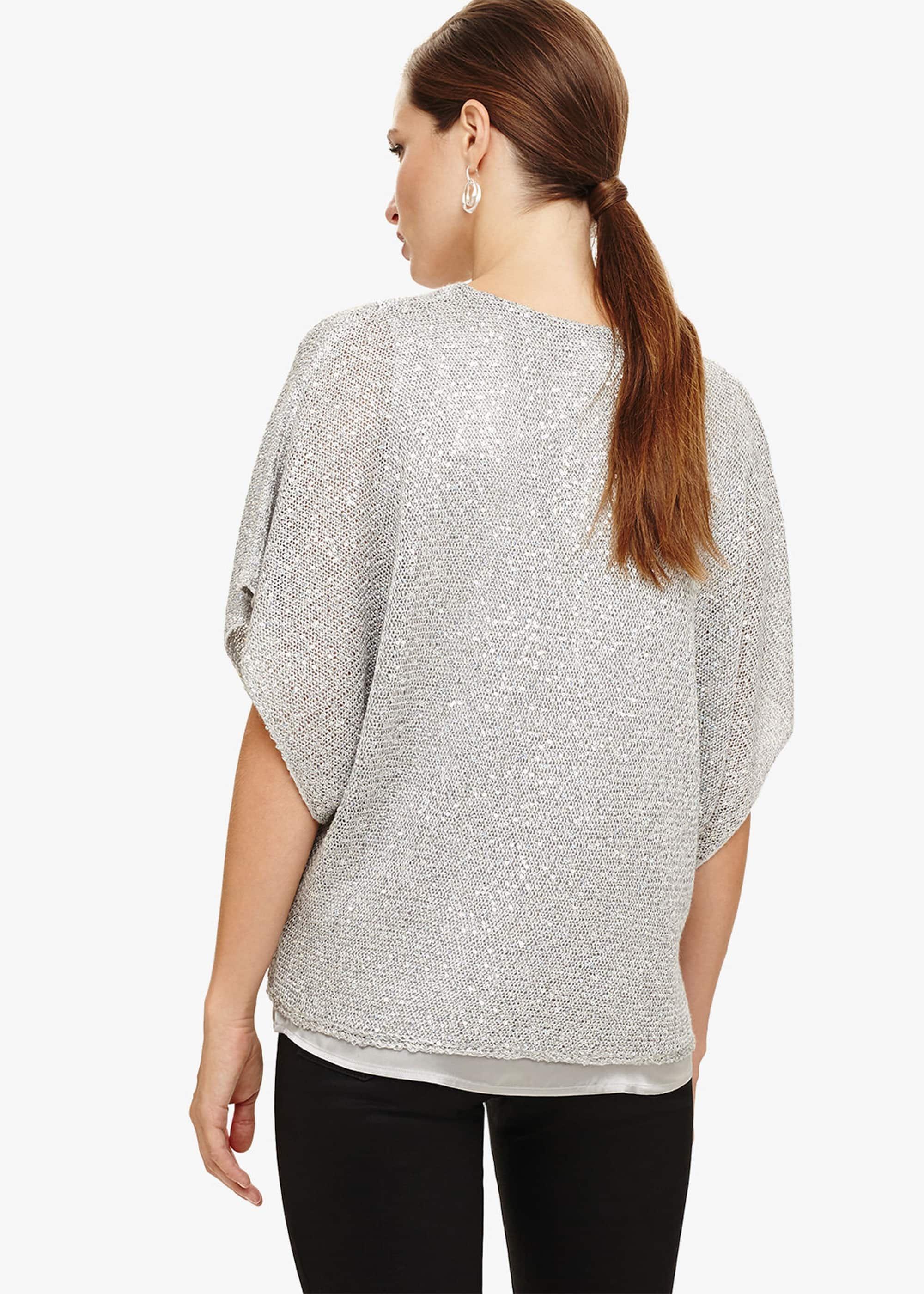 Antonella Hologram Sequin Knitted Top