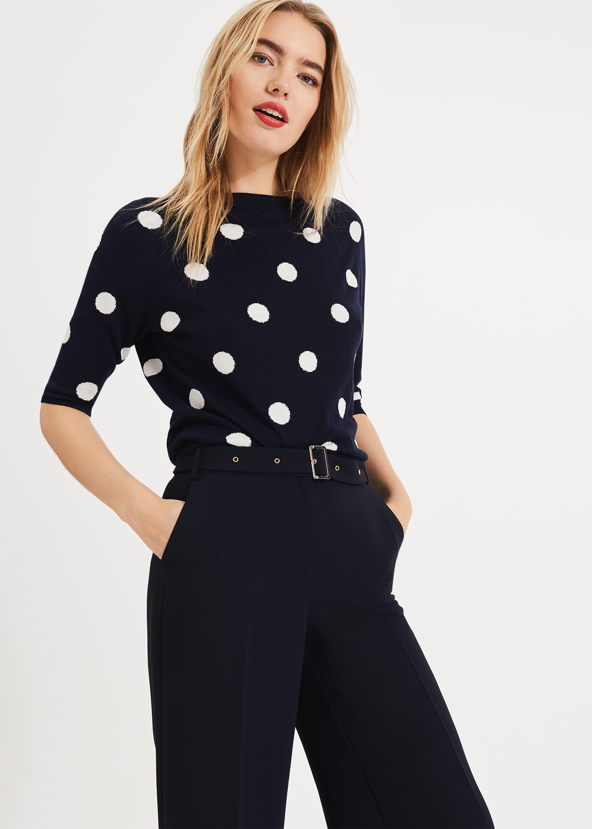Shante Spot Knit Jumper