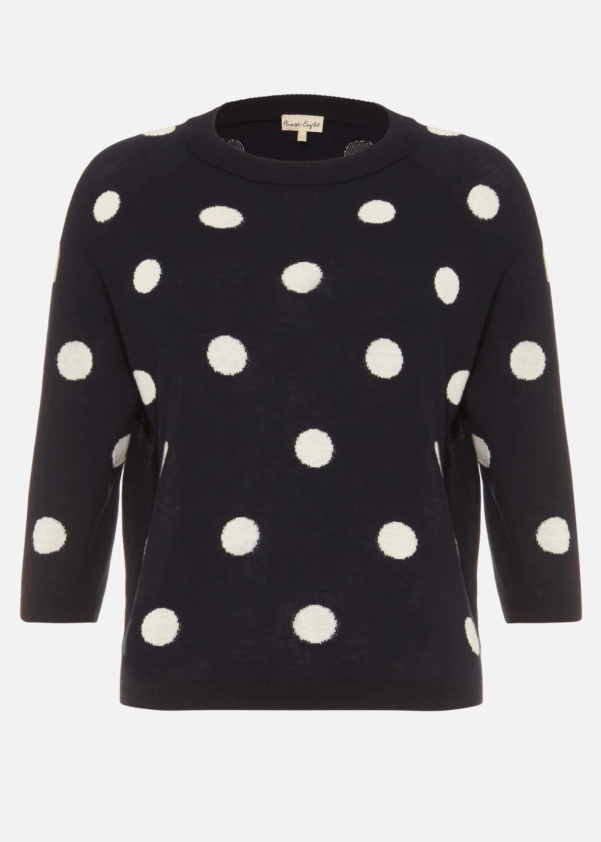 Shante Spot Knit Jumper