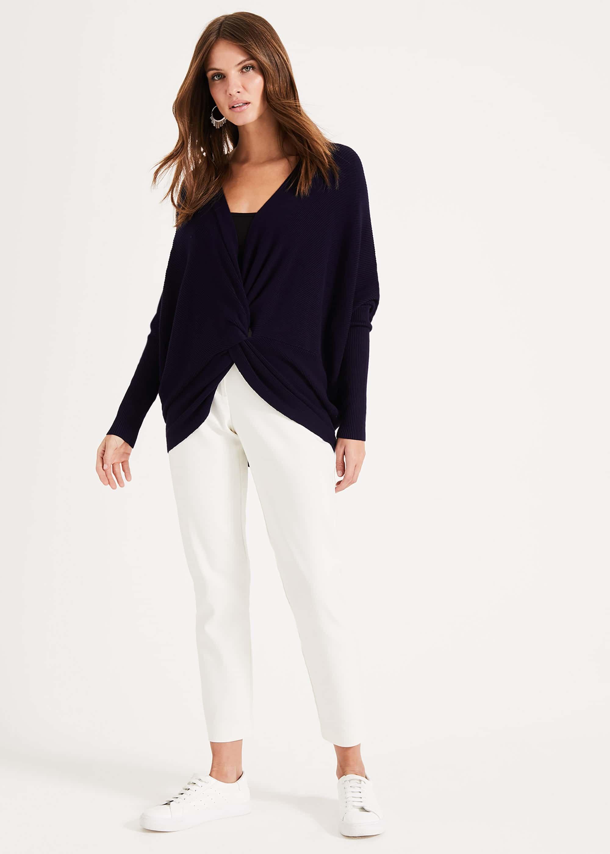 Remie Rib Twist Knit Top