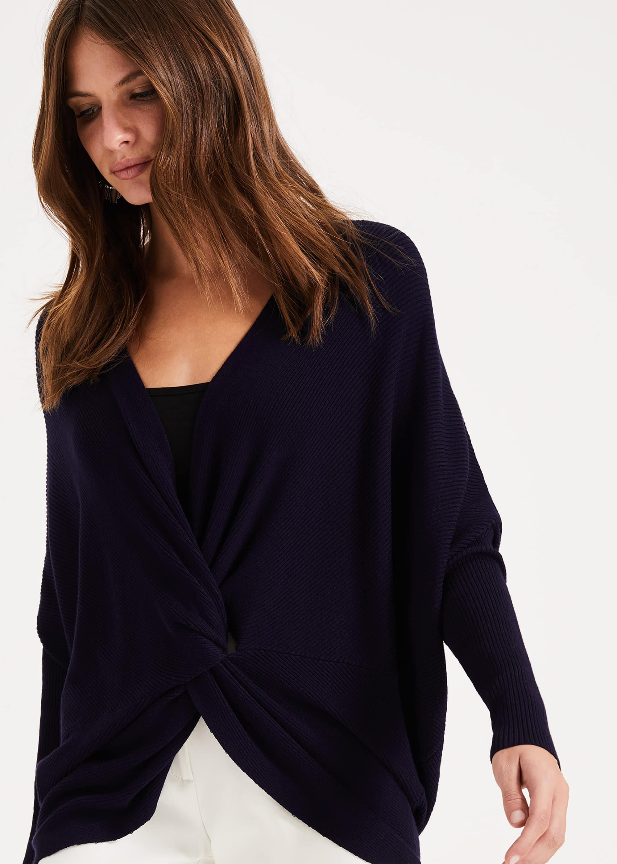 Remie Rib Twist Knit Top
