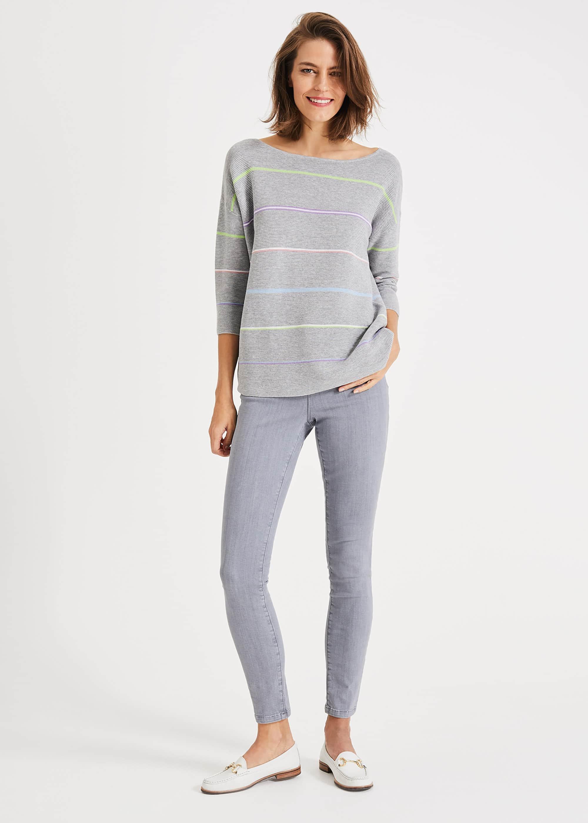 Piera Rainbow Stripe Knit