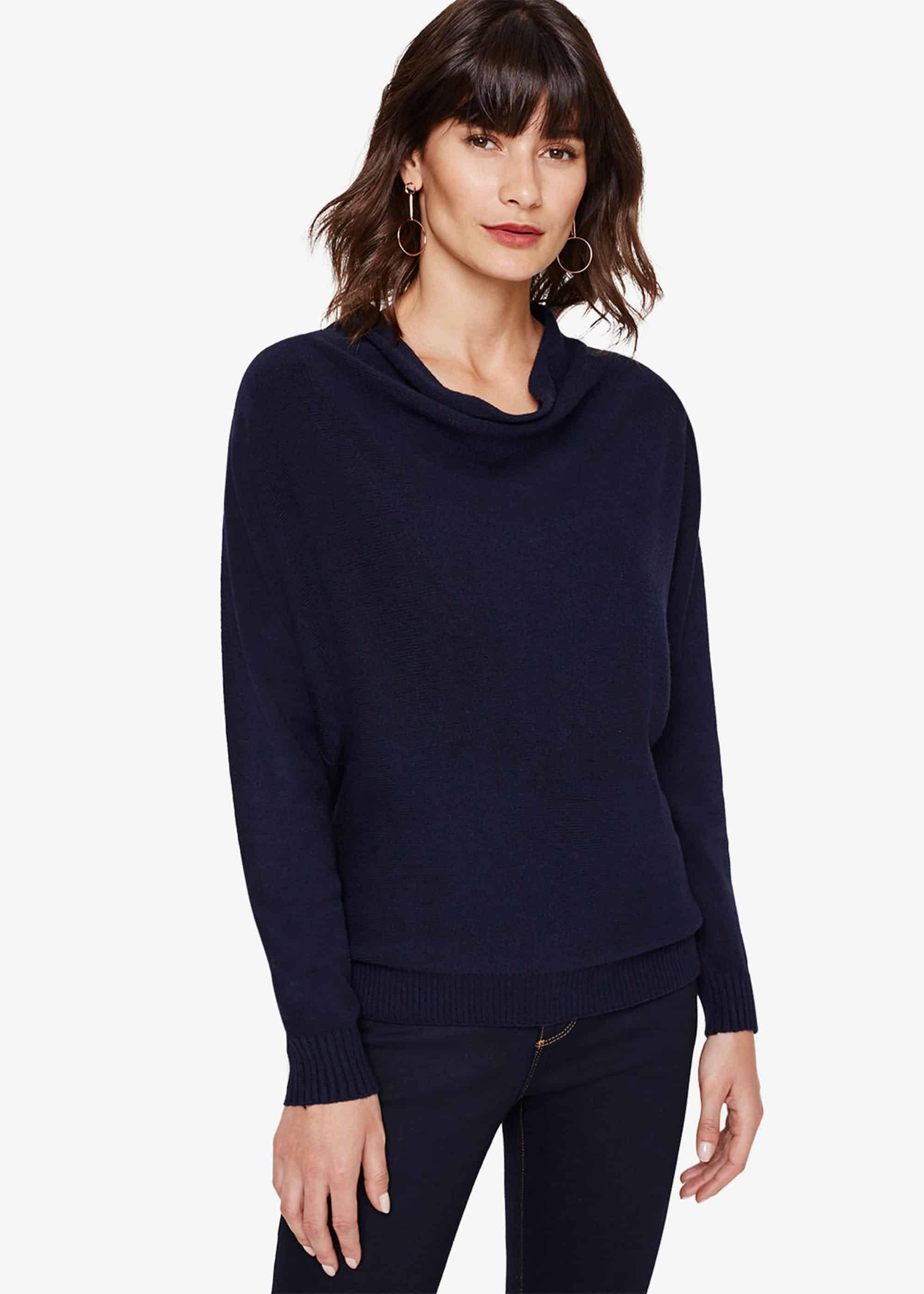 Cheri Cowl Neck Knitted Jumper