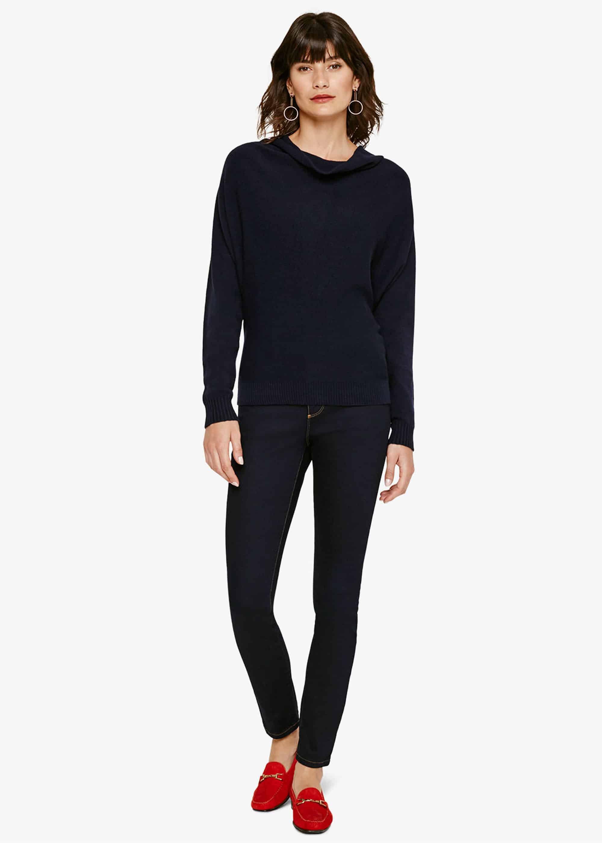 Cheri Cowl Neck Knitted Jumper