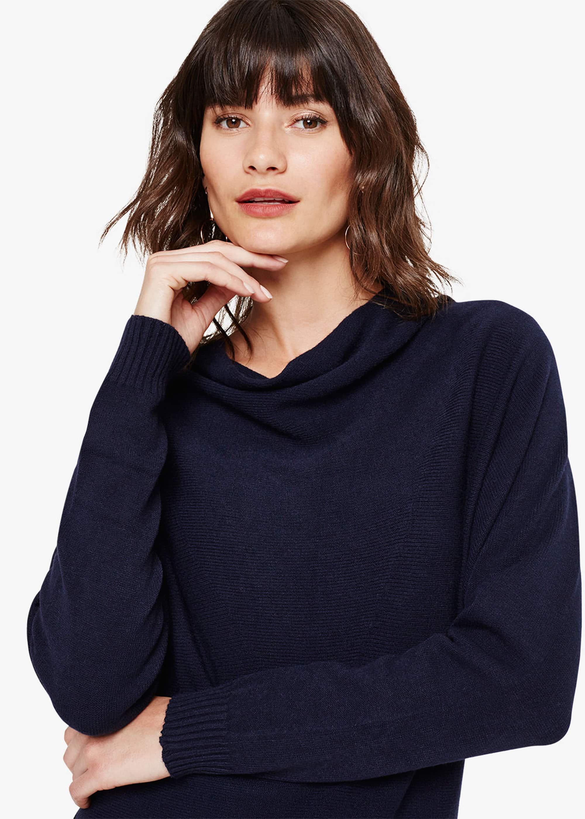 Cheri Cowl Neck Knitted Jumper