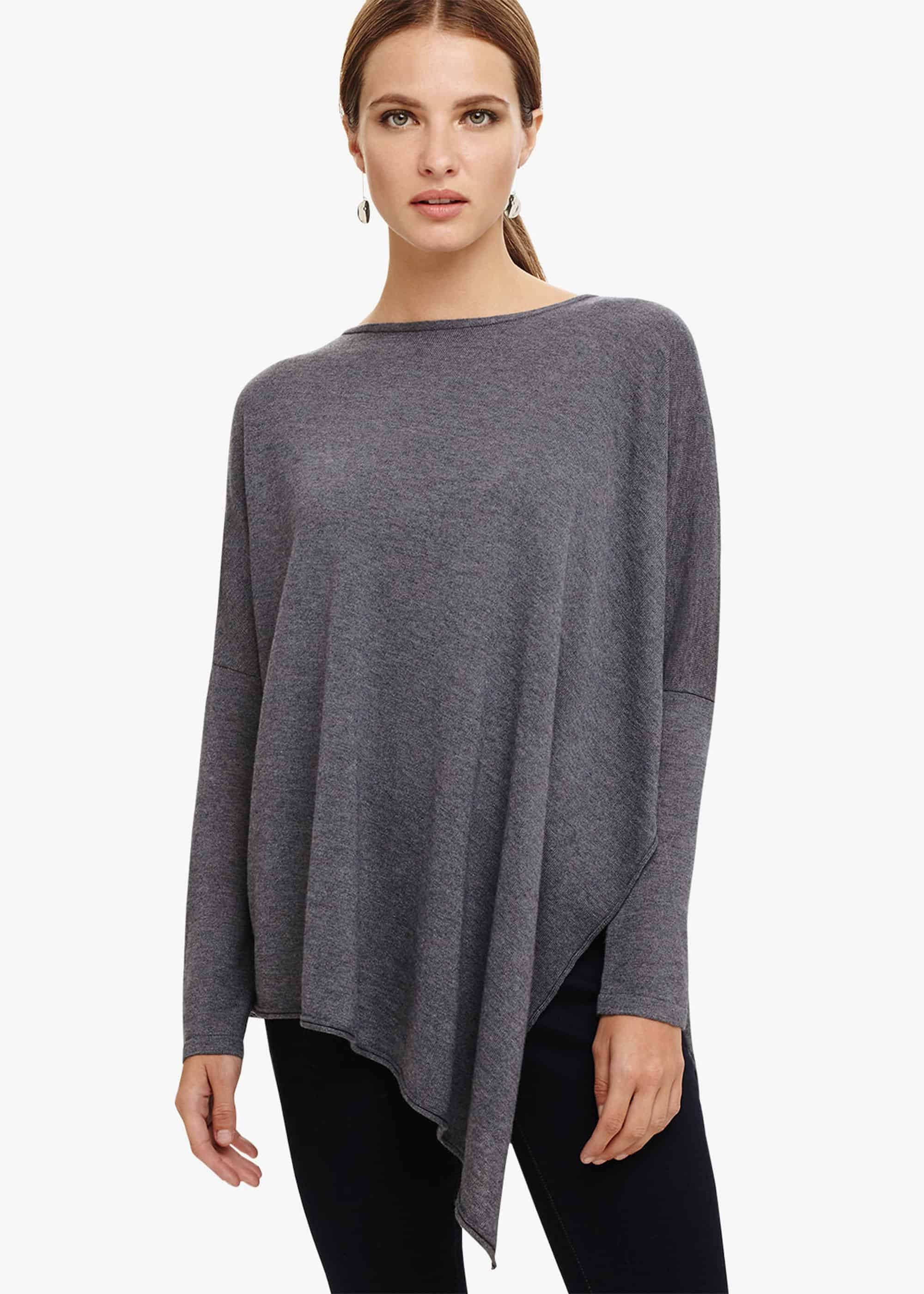 Melinda Asymmetric Knitted Jumper