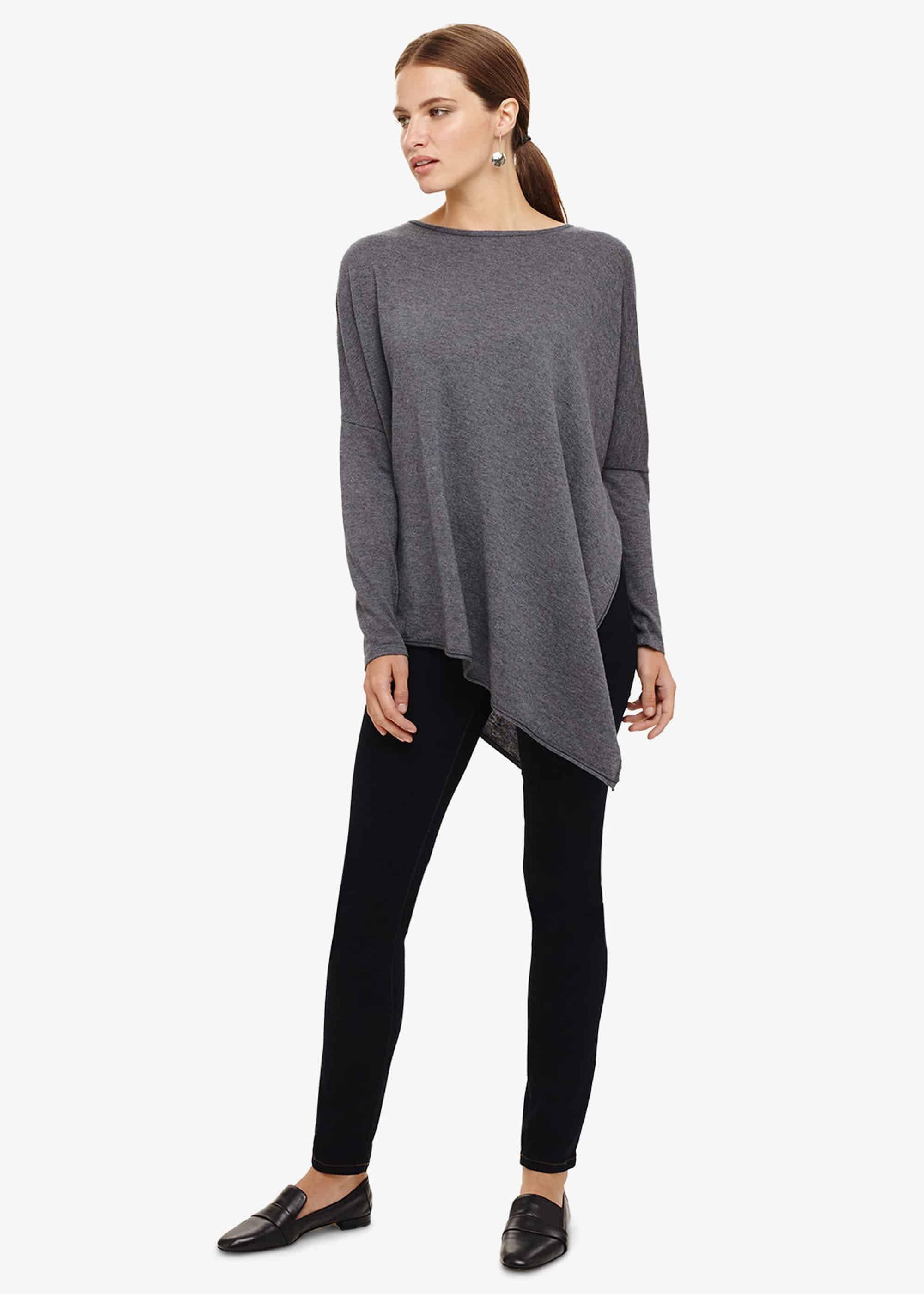 Melinda Asymmetric Knitted Jumper
