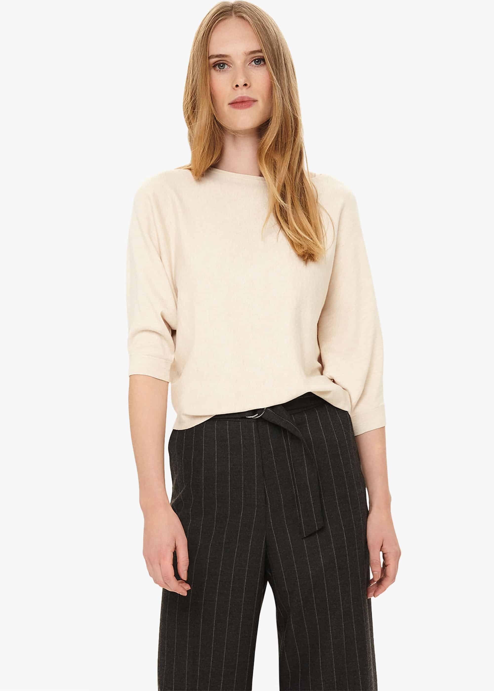 Cristina Batwing Knitted Top