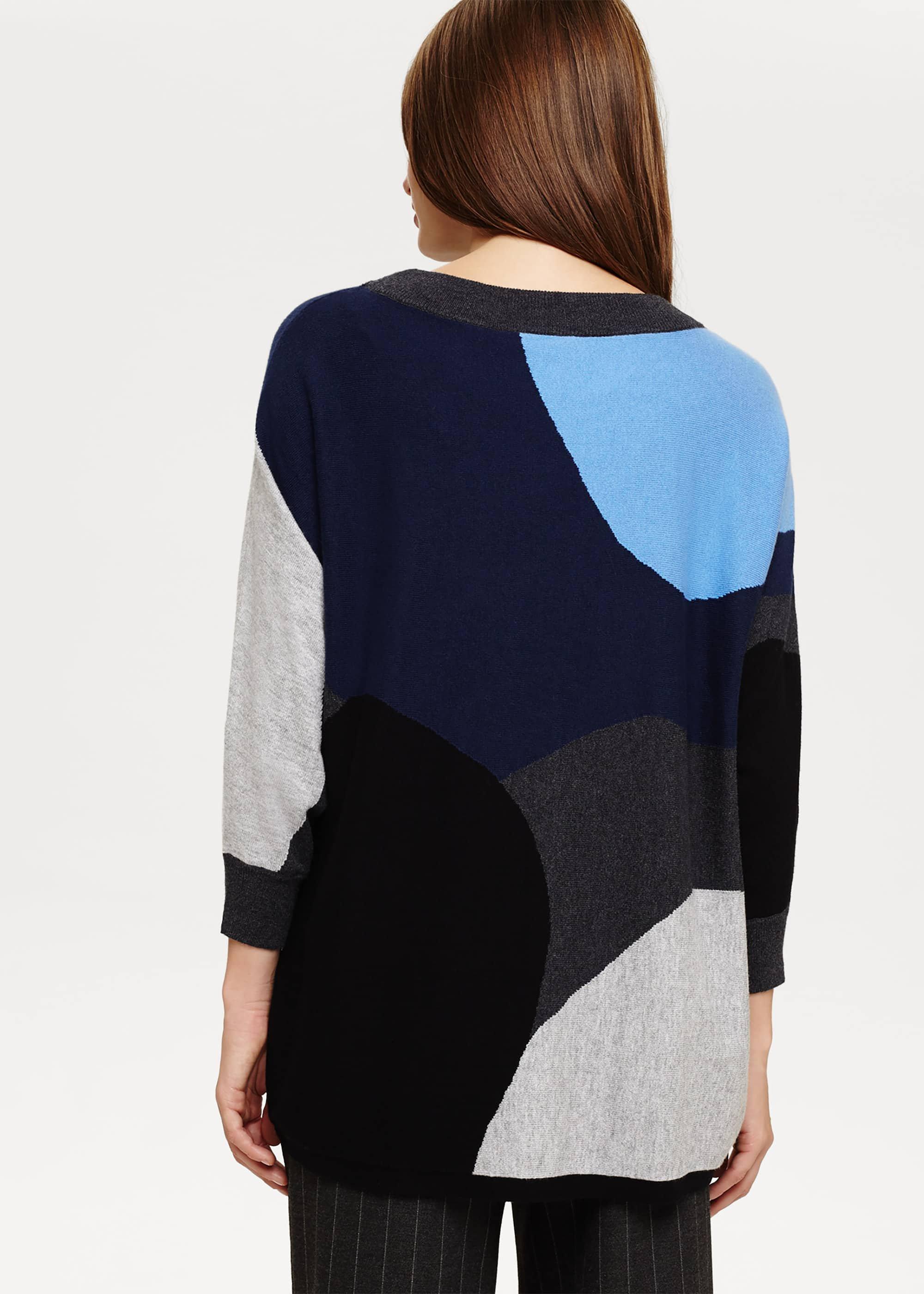 Carlie Camouflage Jacquard Jumper