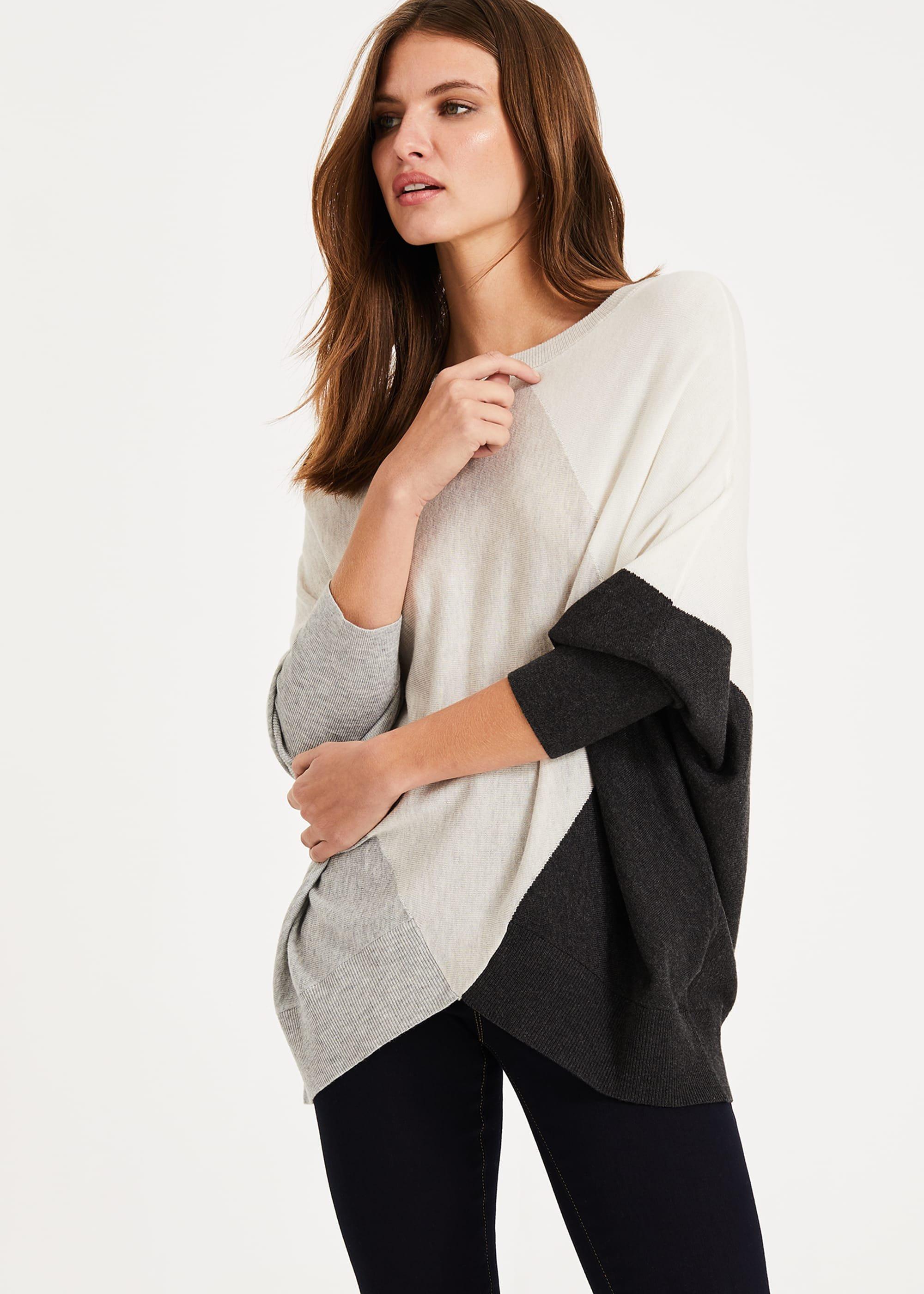 Charlize Colour Block Knit Jumper