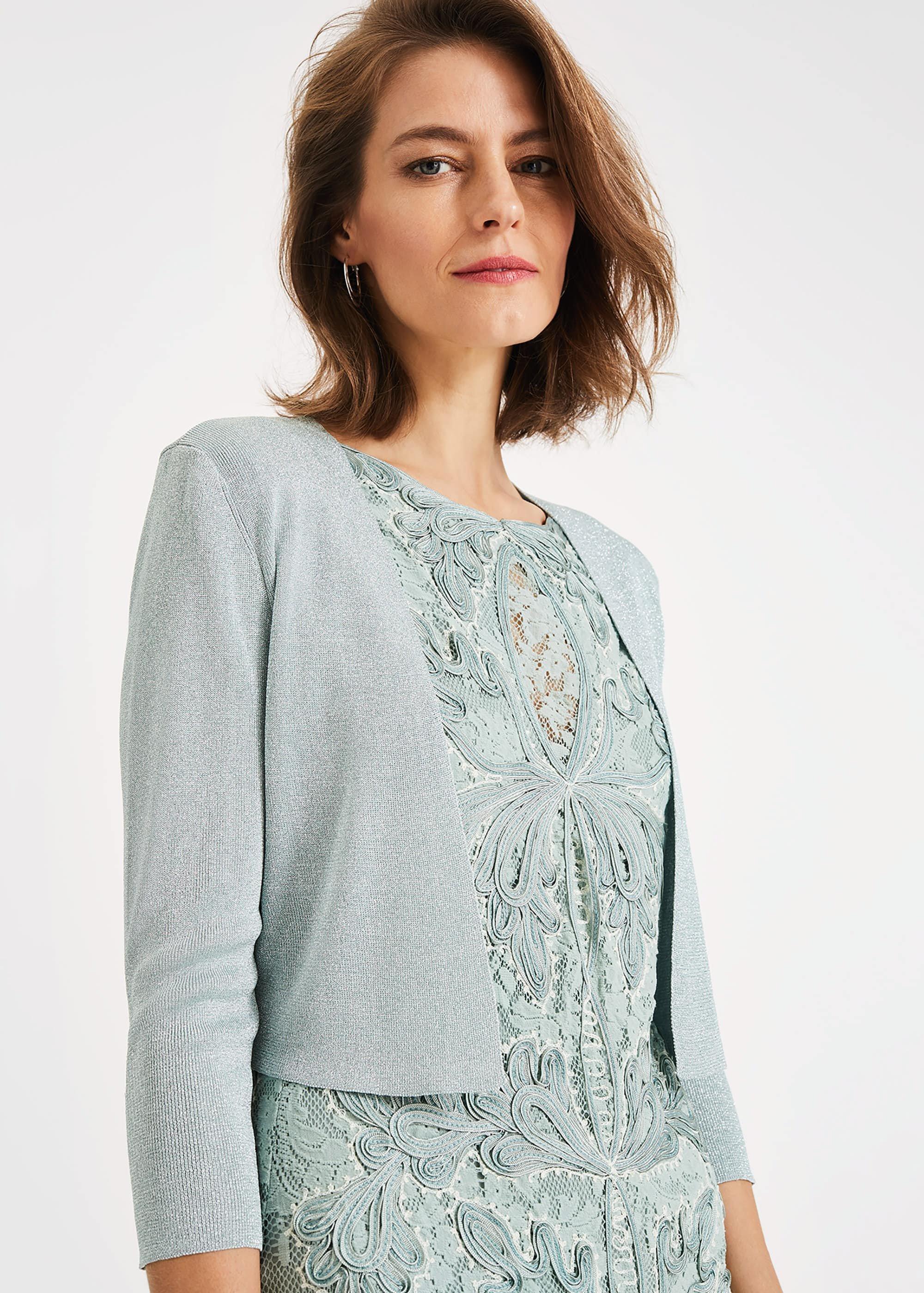 Salma Shimmer Knitted Jacket